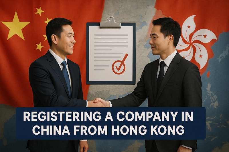 Registering a Company in China from Hong Kong