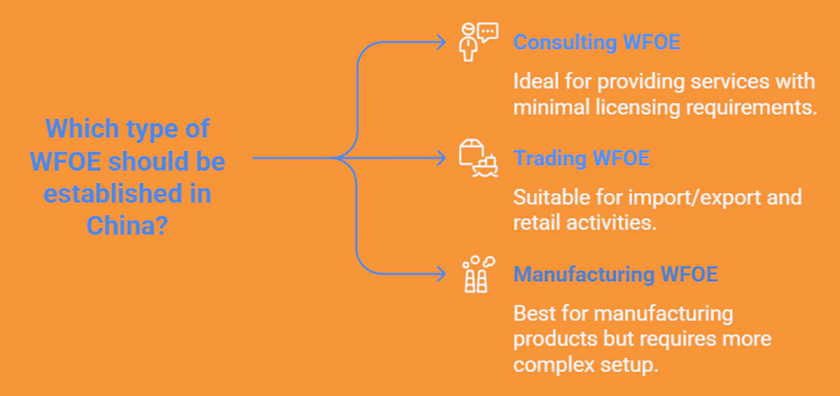 Types of China WFOEs