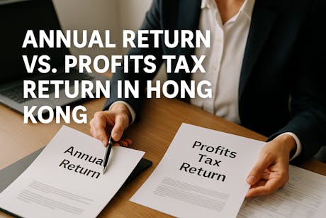 Annual Return vs. Profits Tax Return in Hong Kong