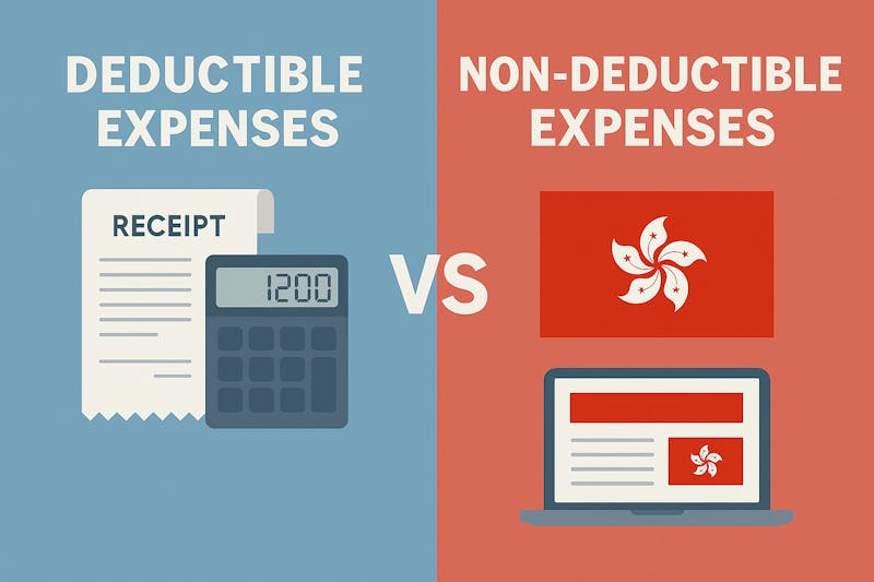 deductible and non-deductible business expenses in Hong Kong