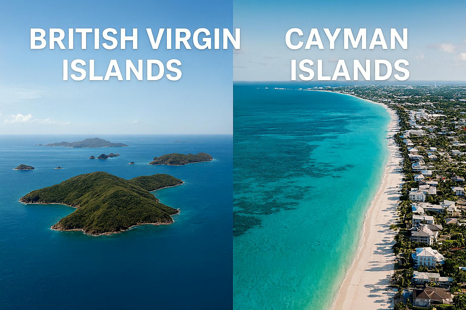 British Virgin Islands vs Cayman Islands: Compare Costs, Visas, and Business Setup