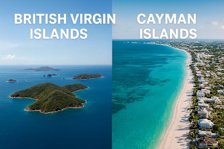 British Virgin Islands vs Cayman Islands: Compare Costs, Visas, and Business Setup