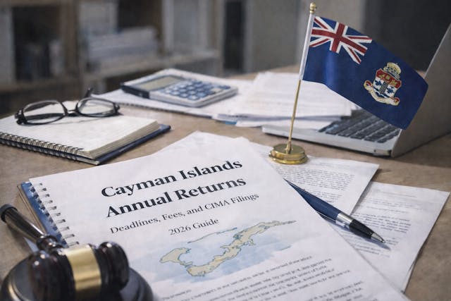 Cayman Islands Annual Returns: Deadlines, Fees, and CIMA Filings
