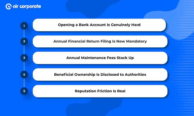 The Cons of a BVI Company