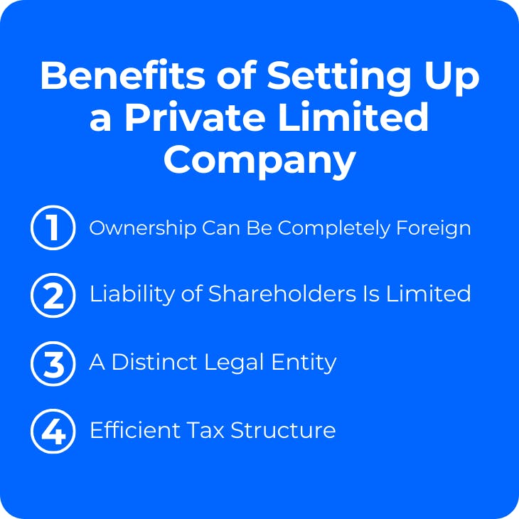 benefits of setting up a private limited company