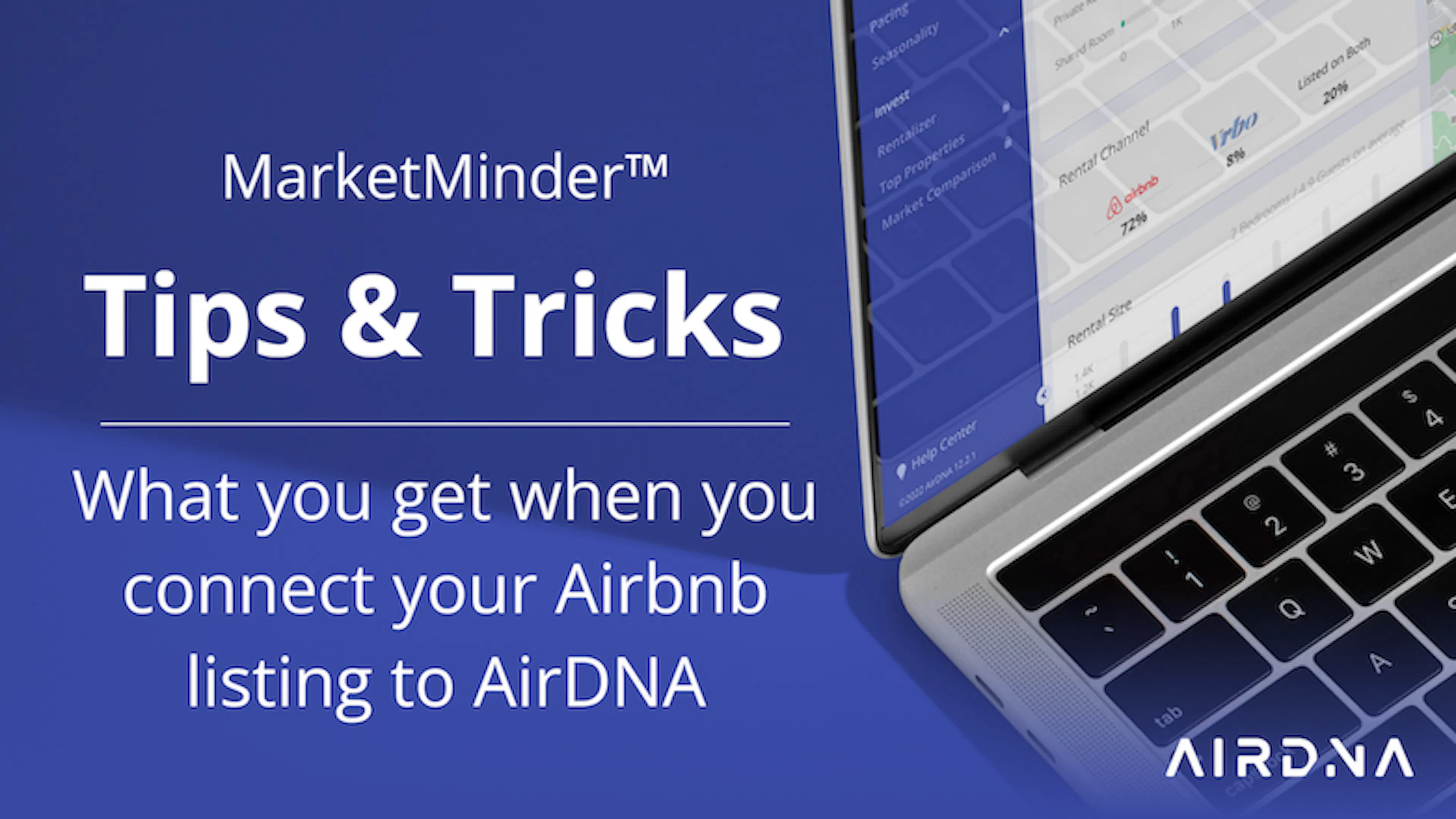 MarketMinder Tips & Tricks: What you get when you connect your Airbnb listing to AirDNA
