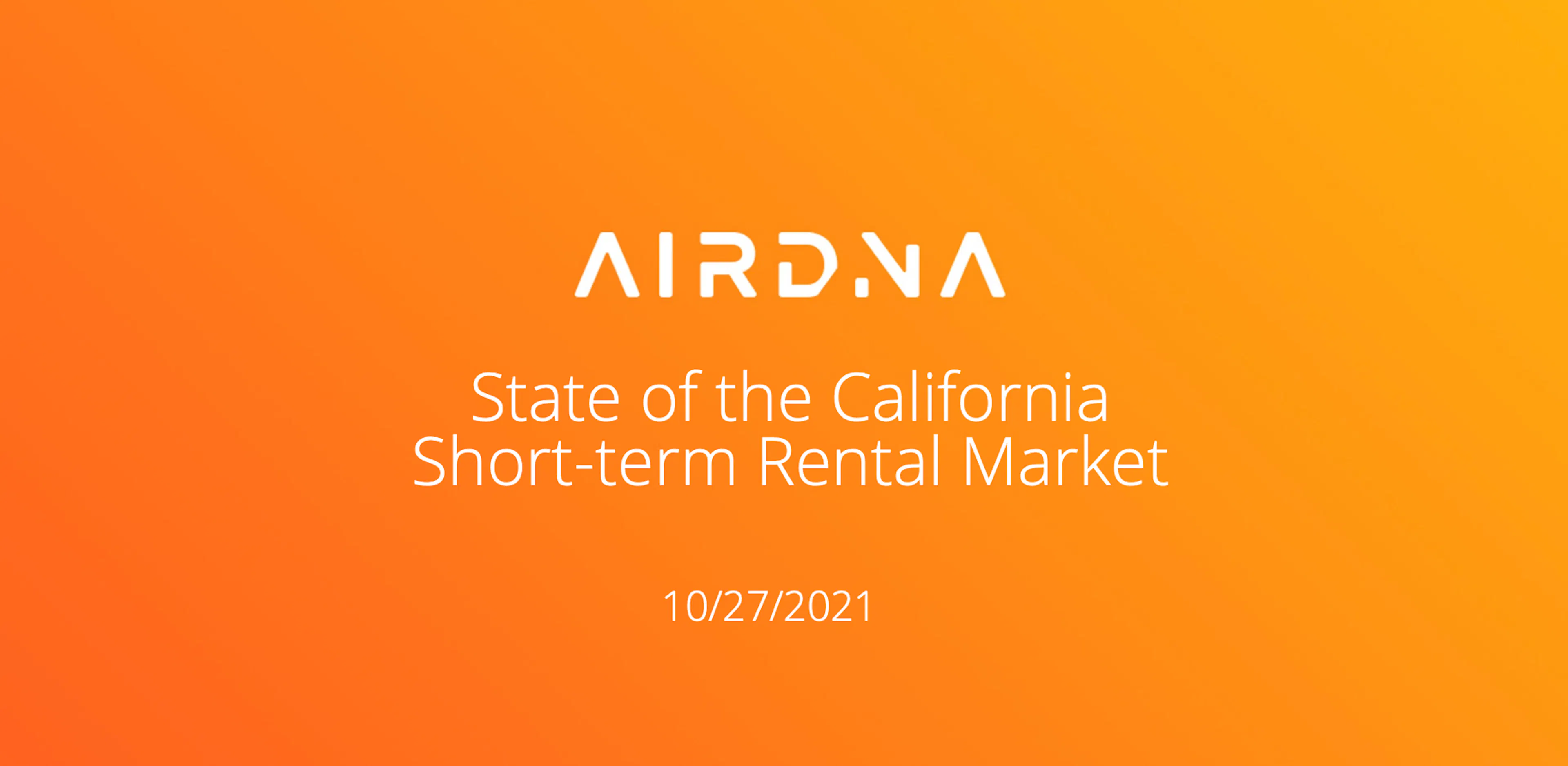 The Impact of Short-Term Rentals on California Tourism
