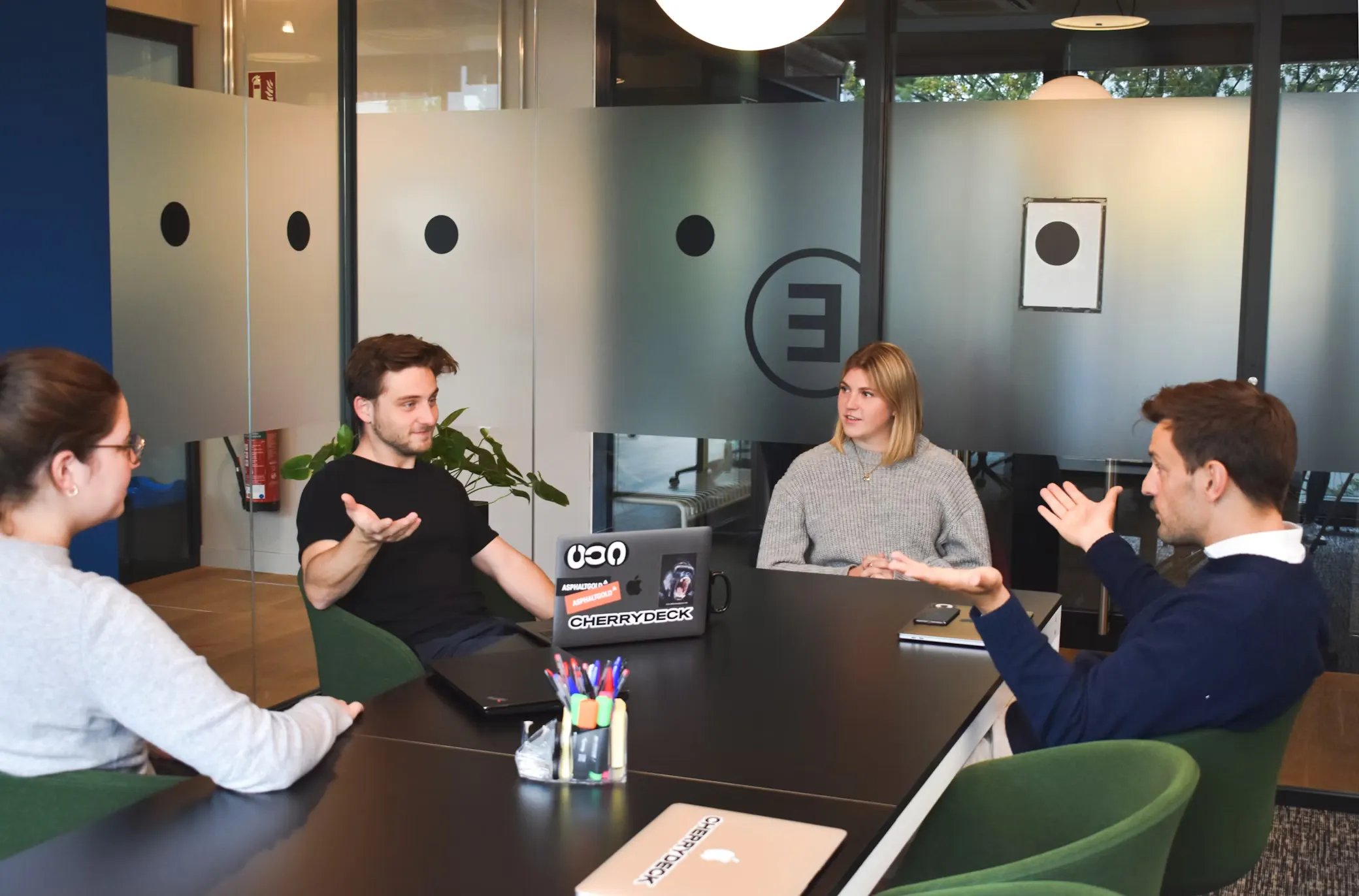 People in the meeting