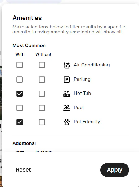 Amenities