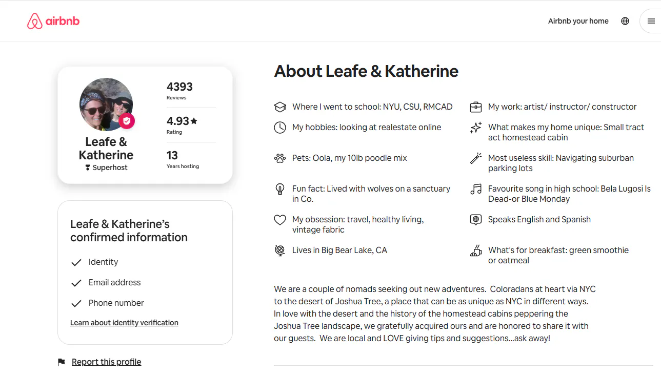 Leafe and Katherine