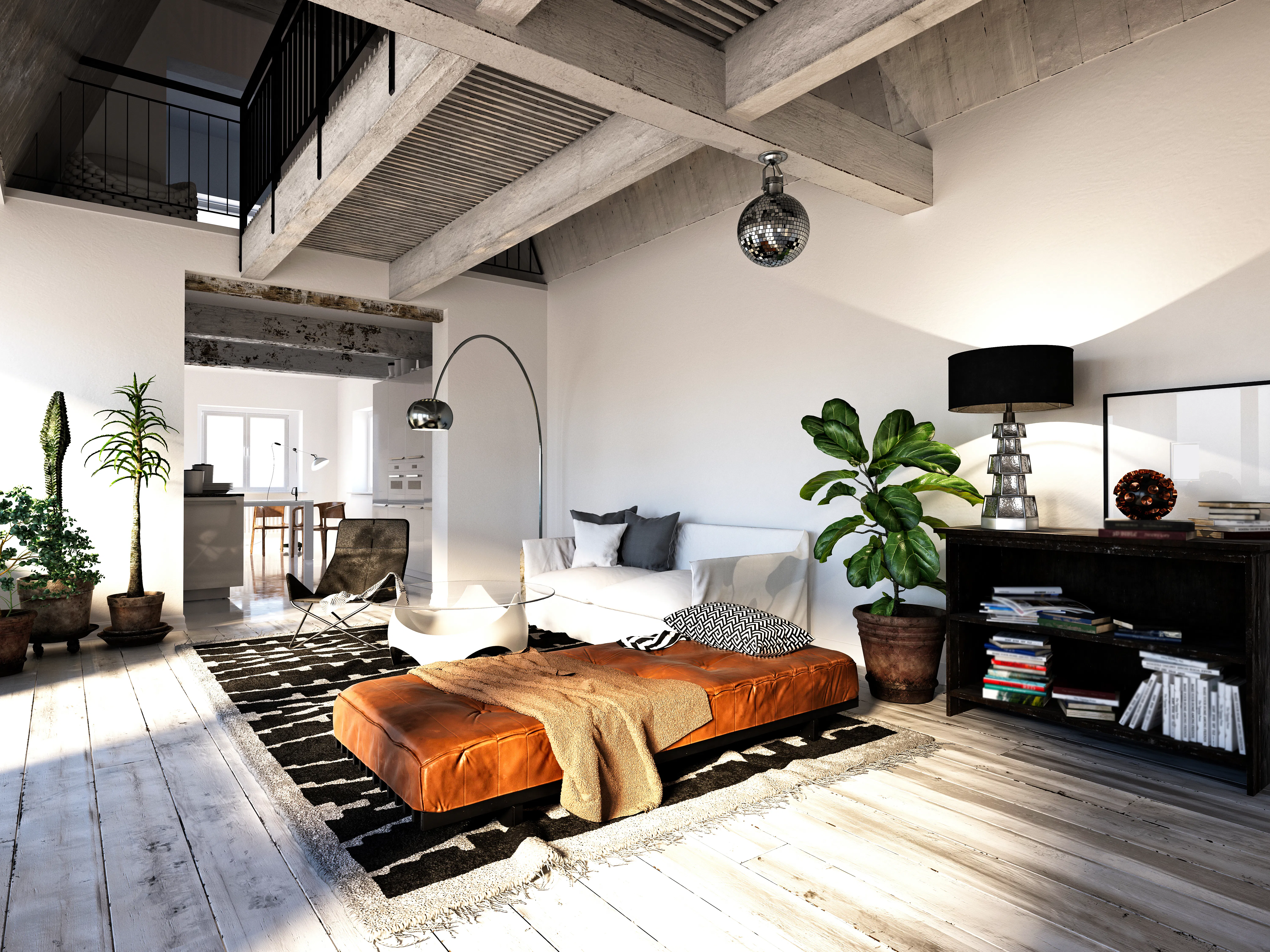 Modern apartment interior