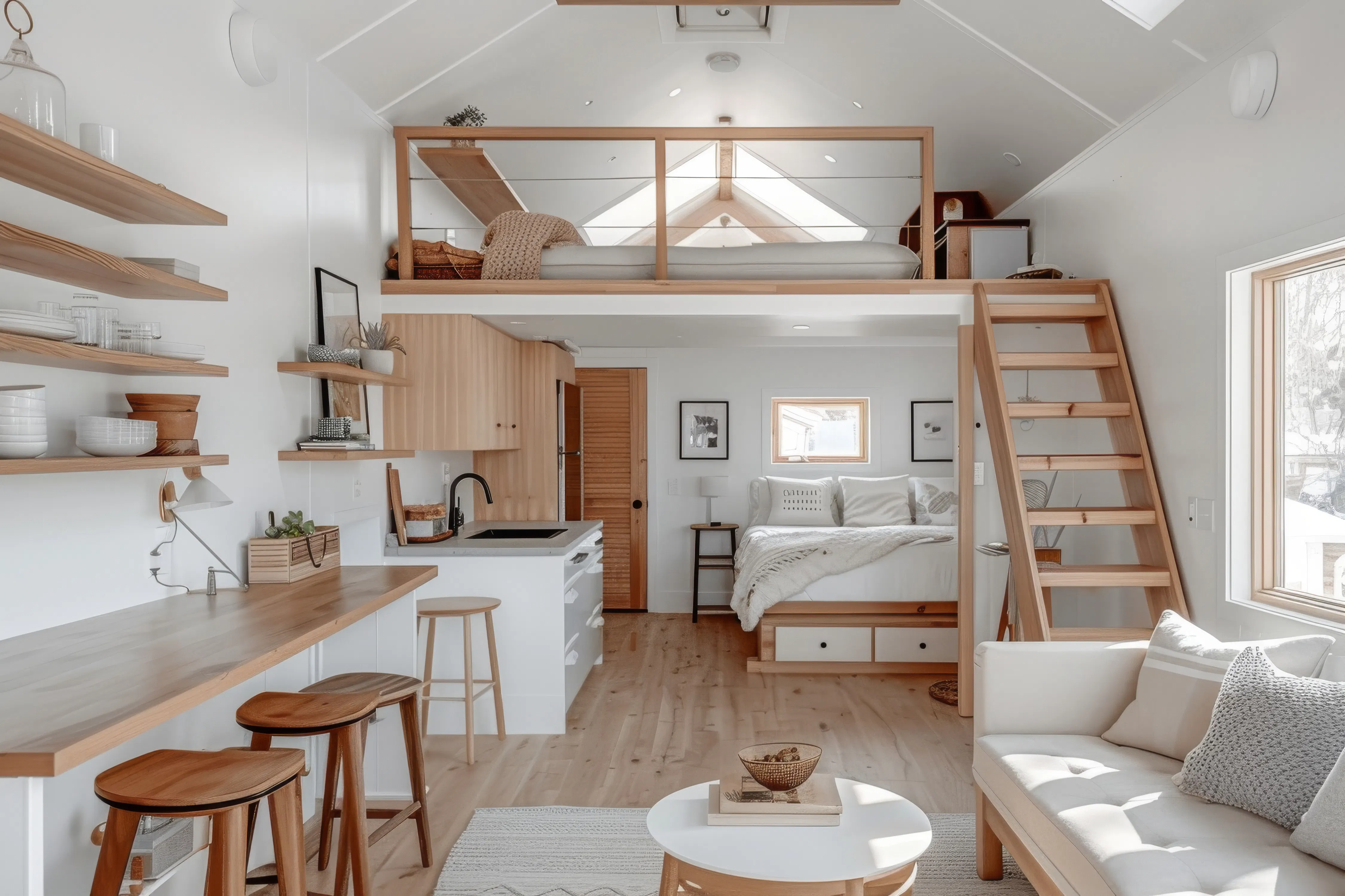 A modern tiny house