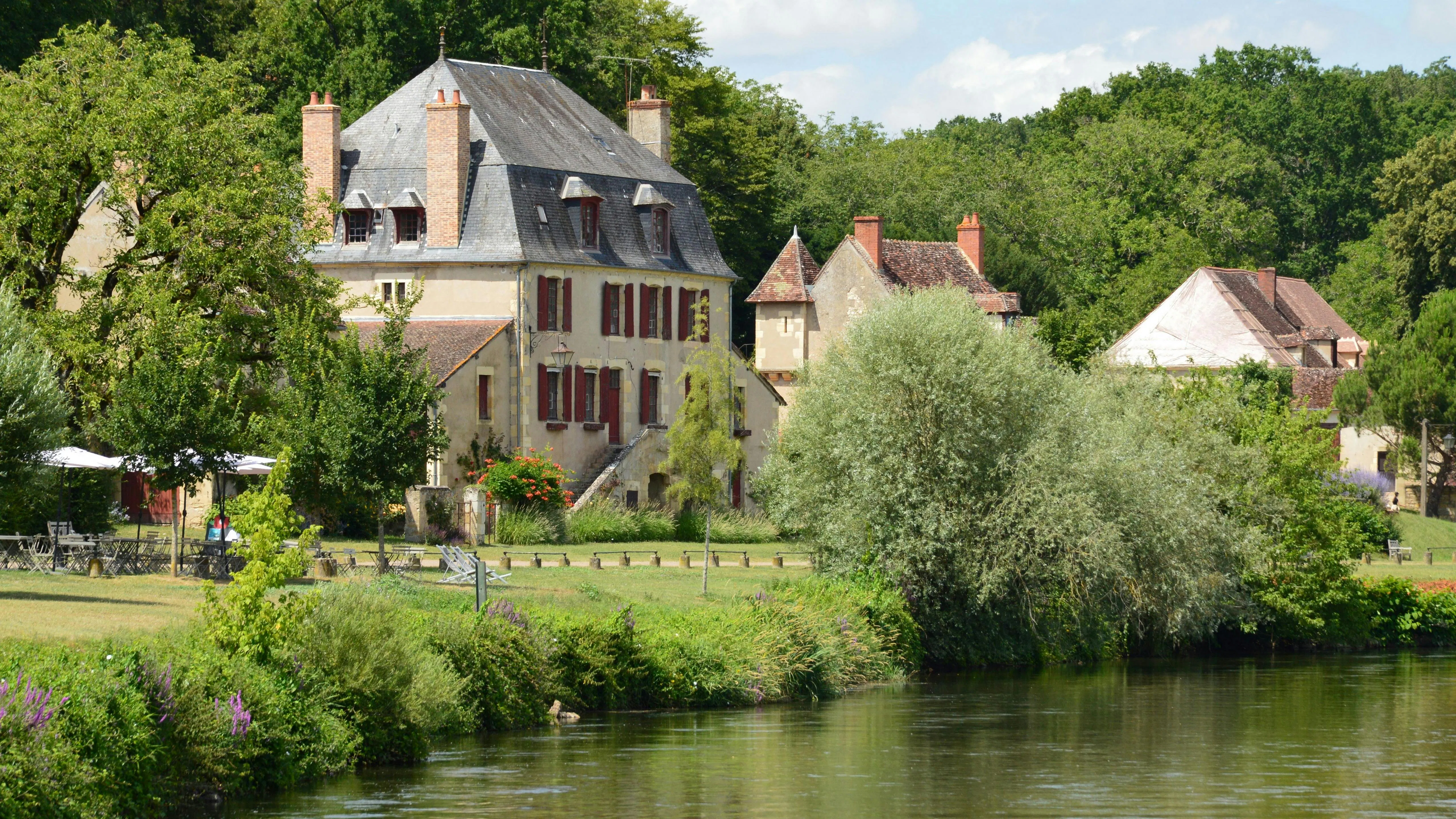 House near the river