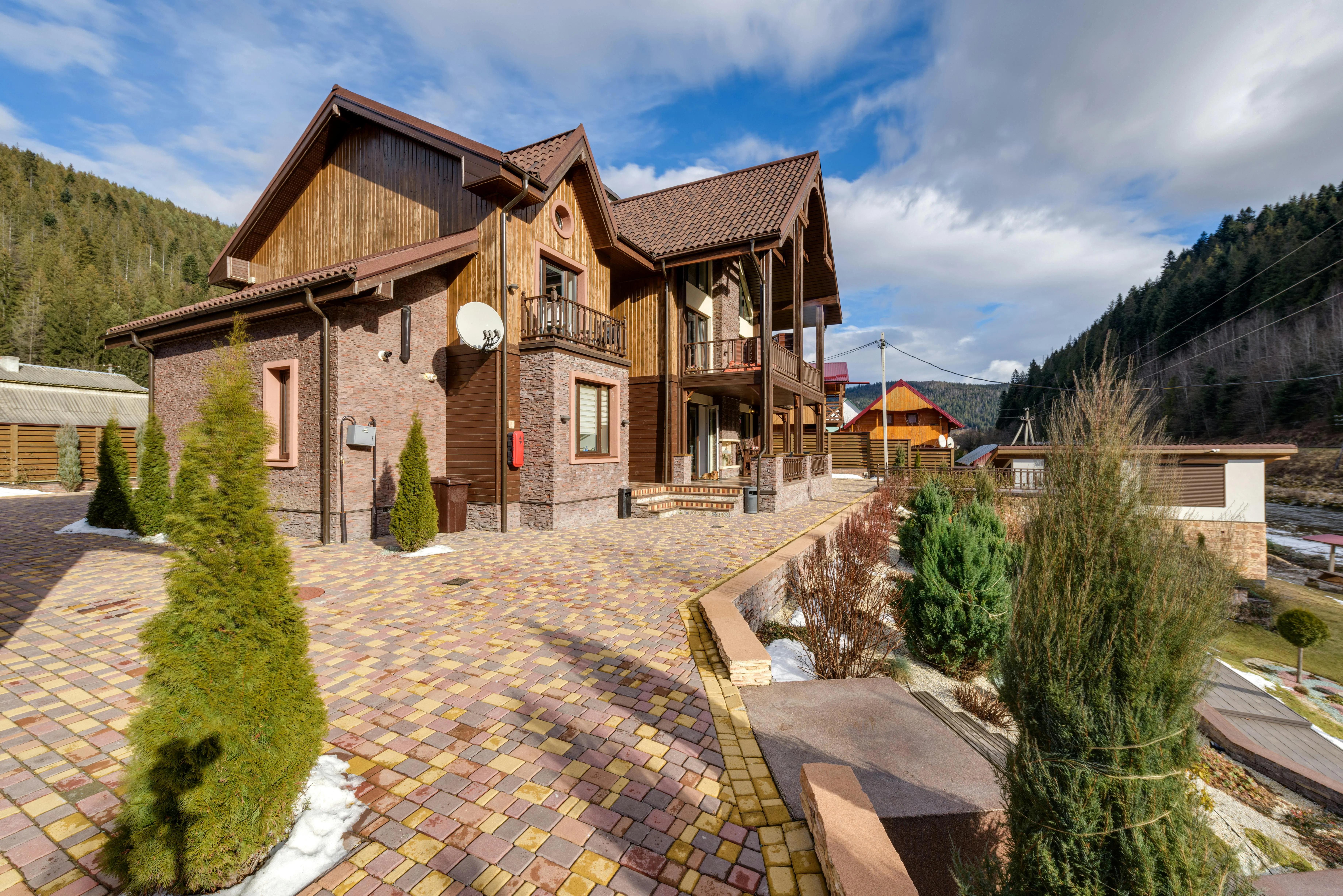 Chalet in the forest