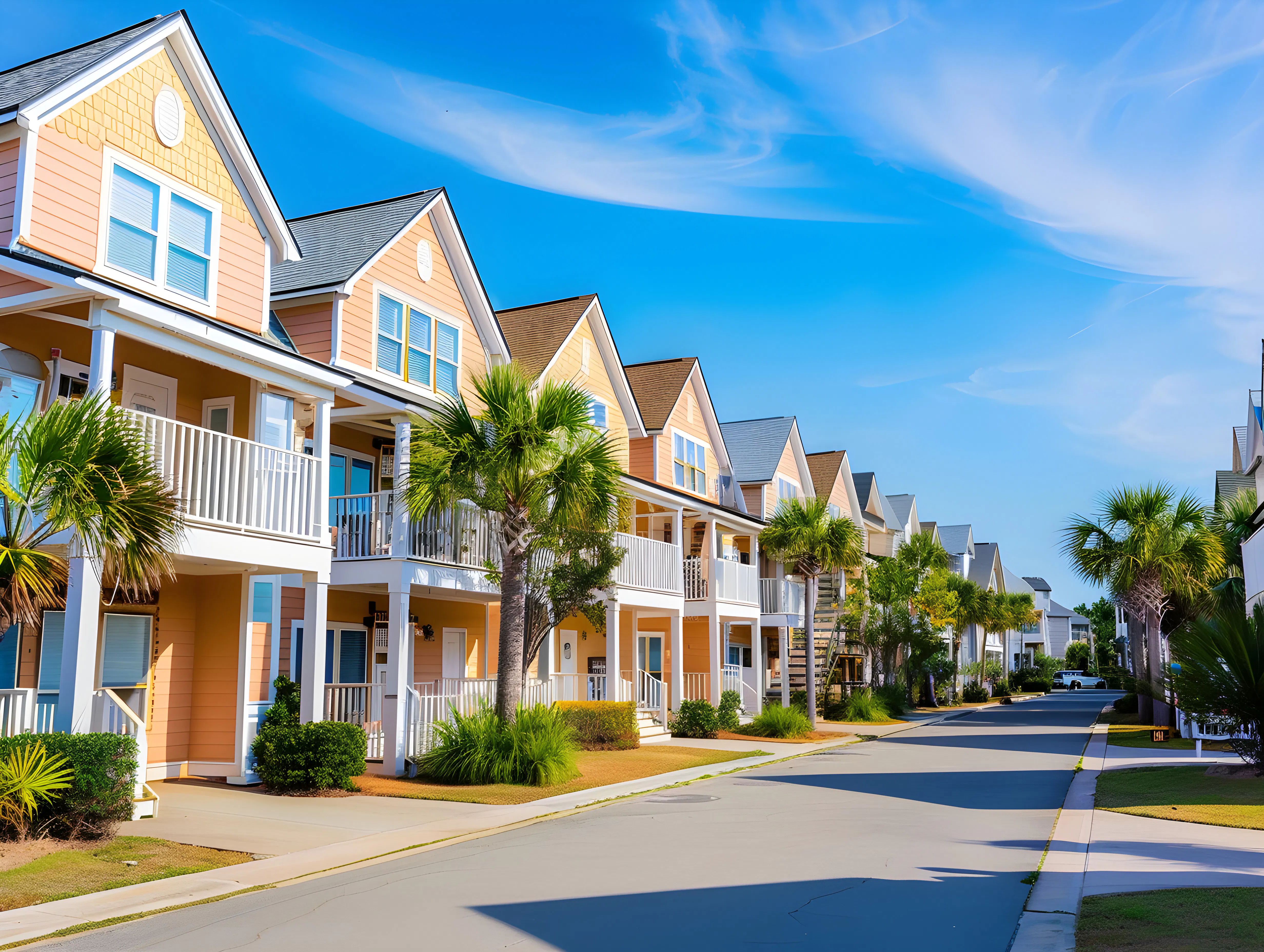 Suburban neighborhood