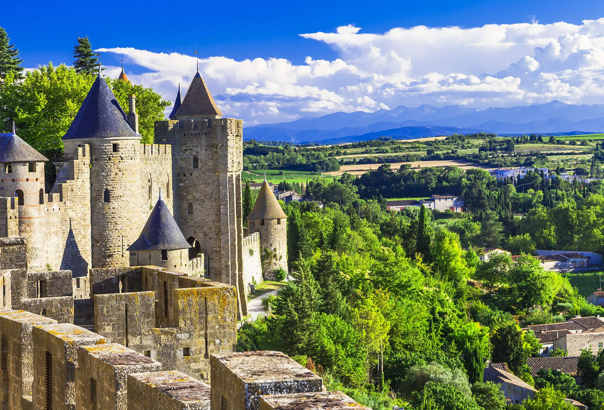 A castle in Occitanie