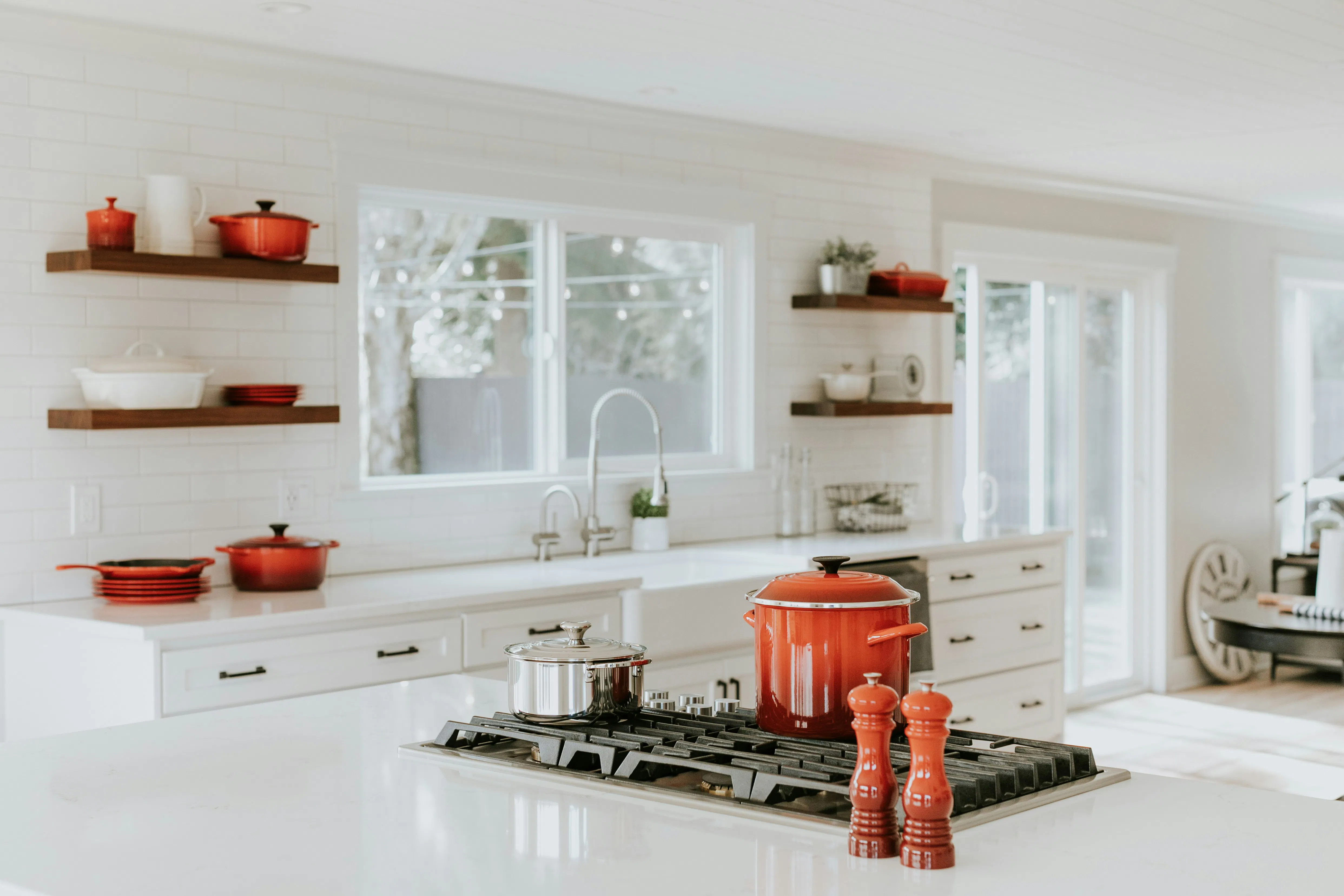 Kitchen with essential items