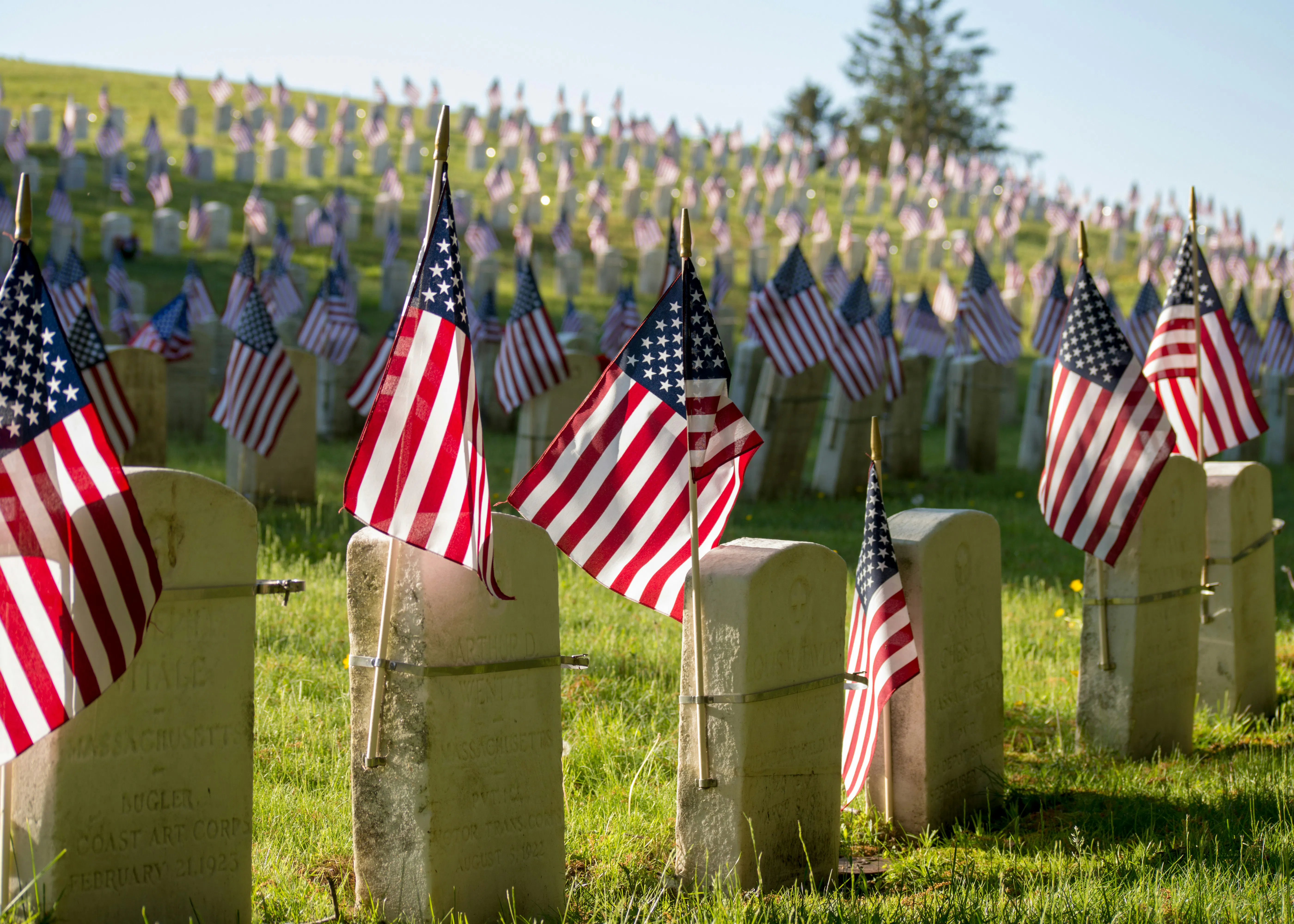 veteran gravestones