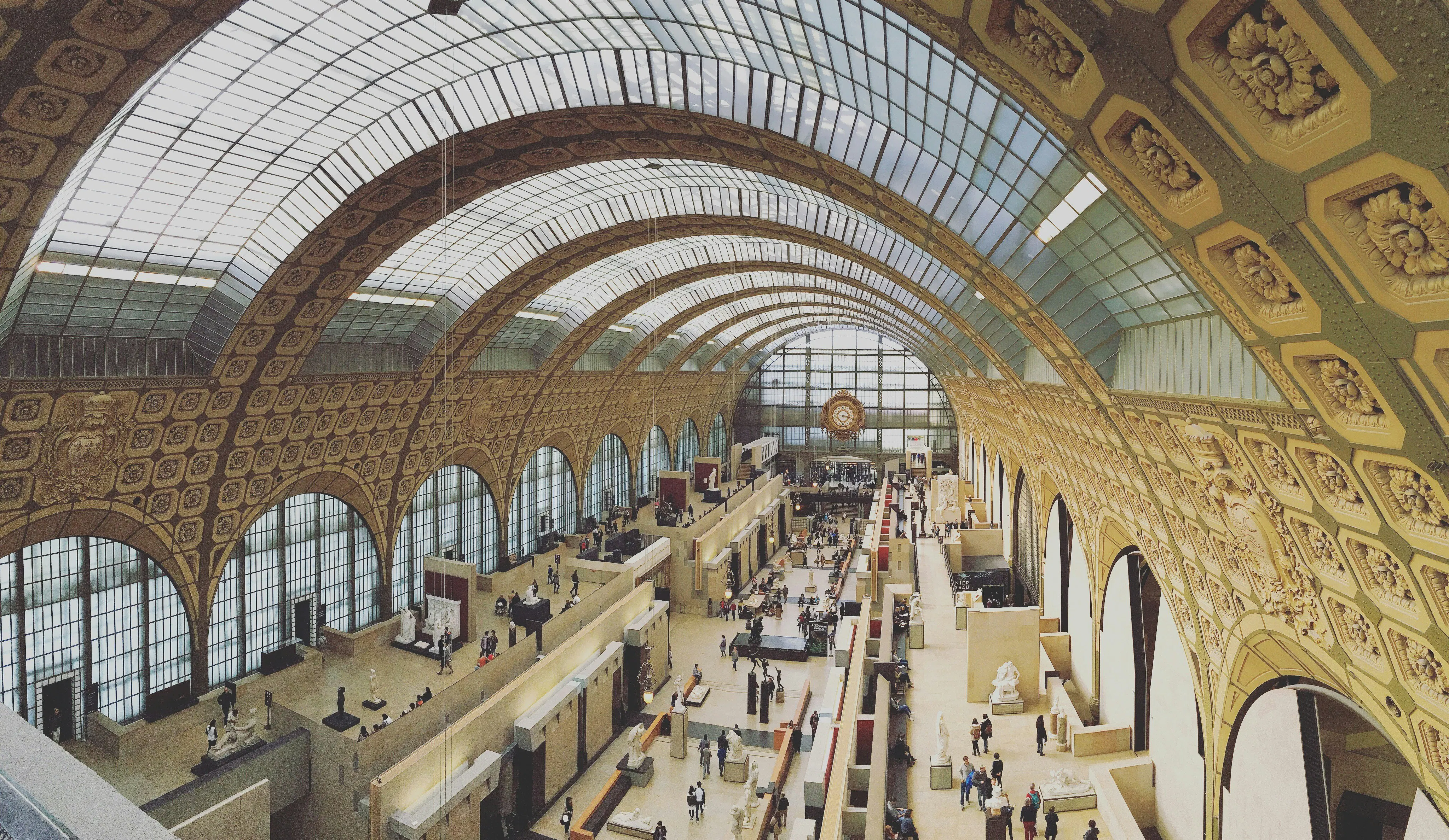 The Main Hall of the Musée d'Orsay in Paris