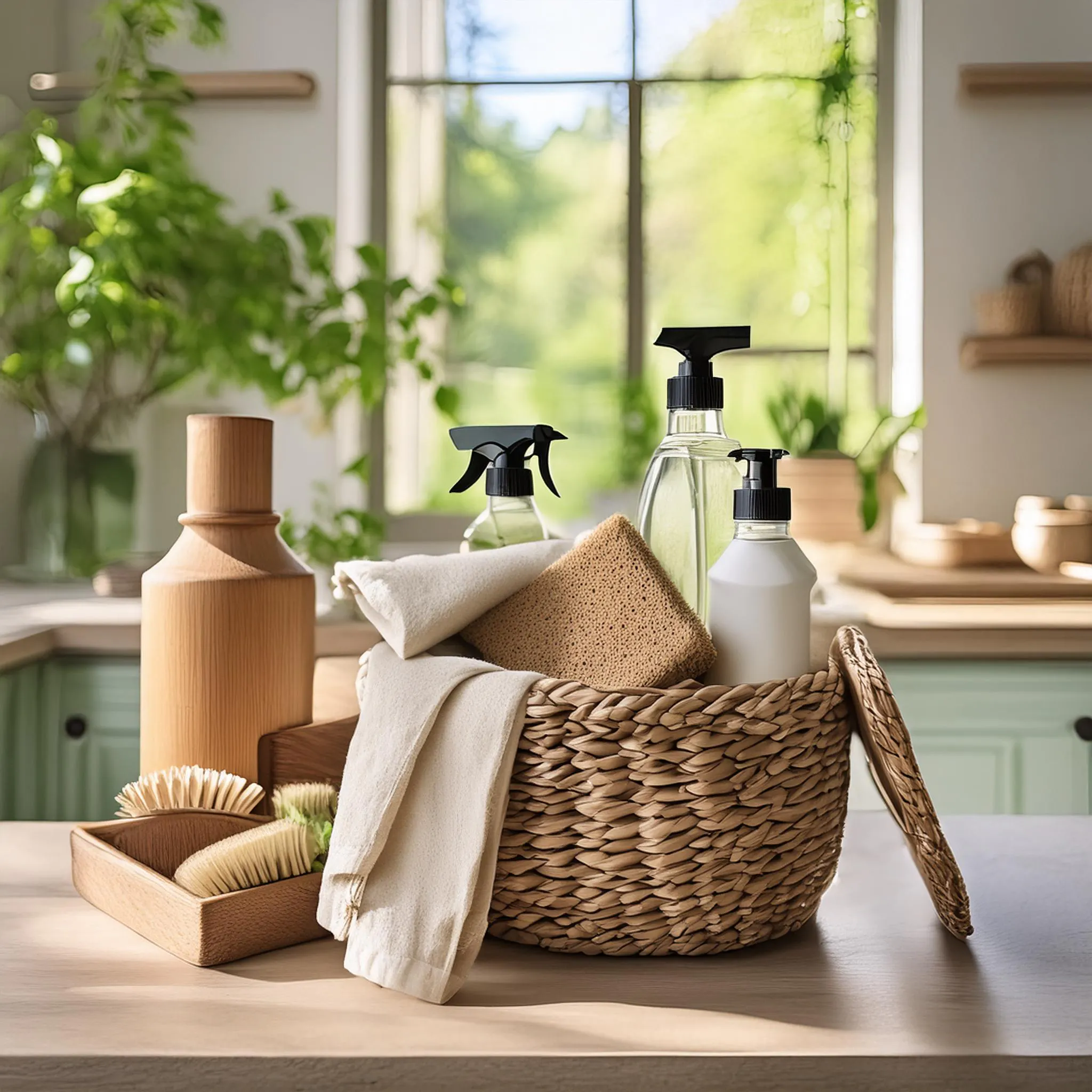 Eco-friendly household cleaning products