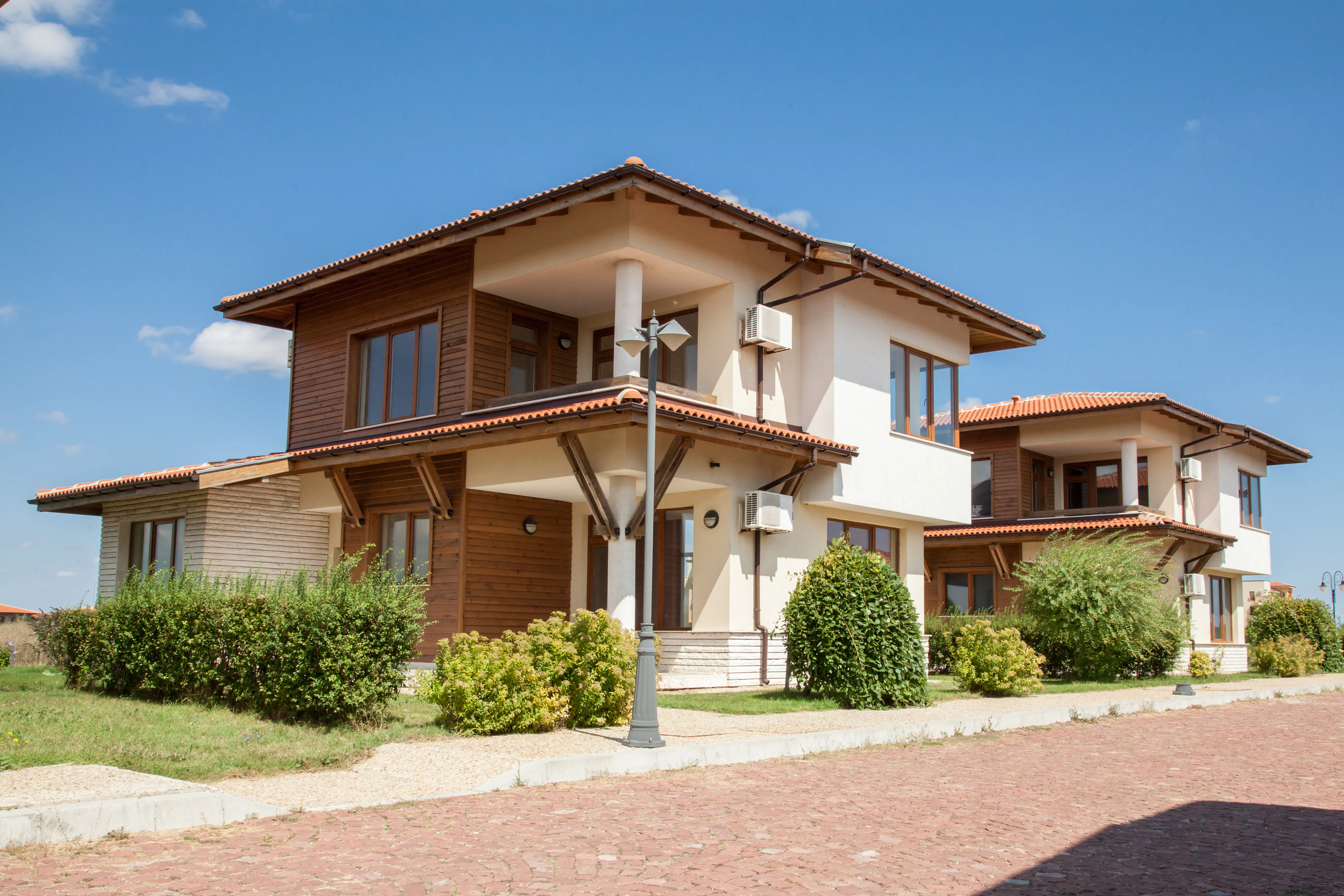 Modern house exterior