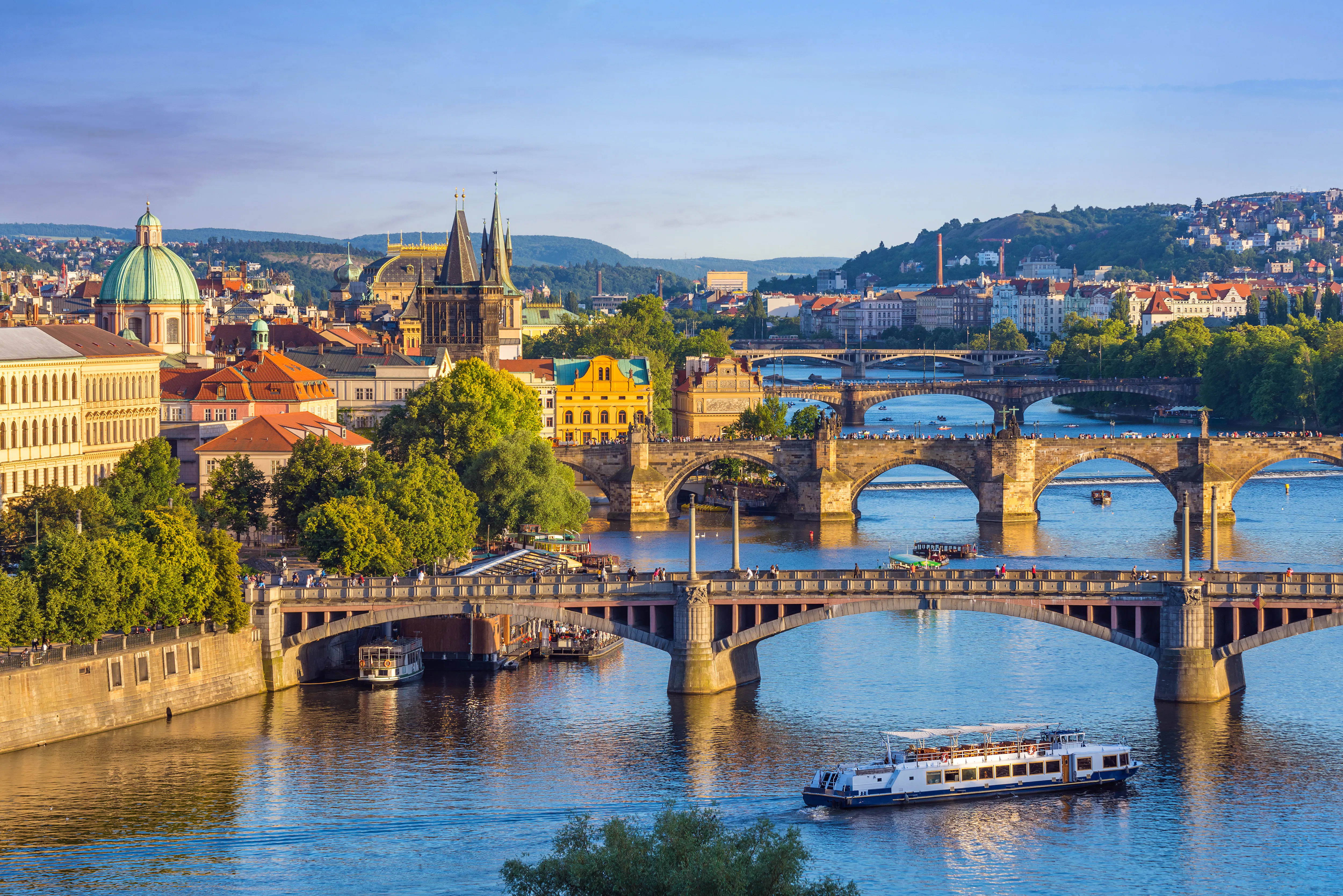 Prague skyline
