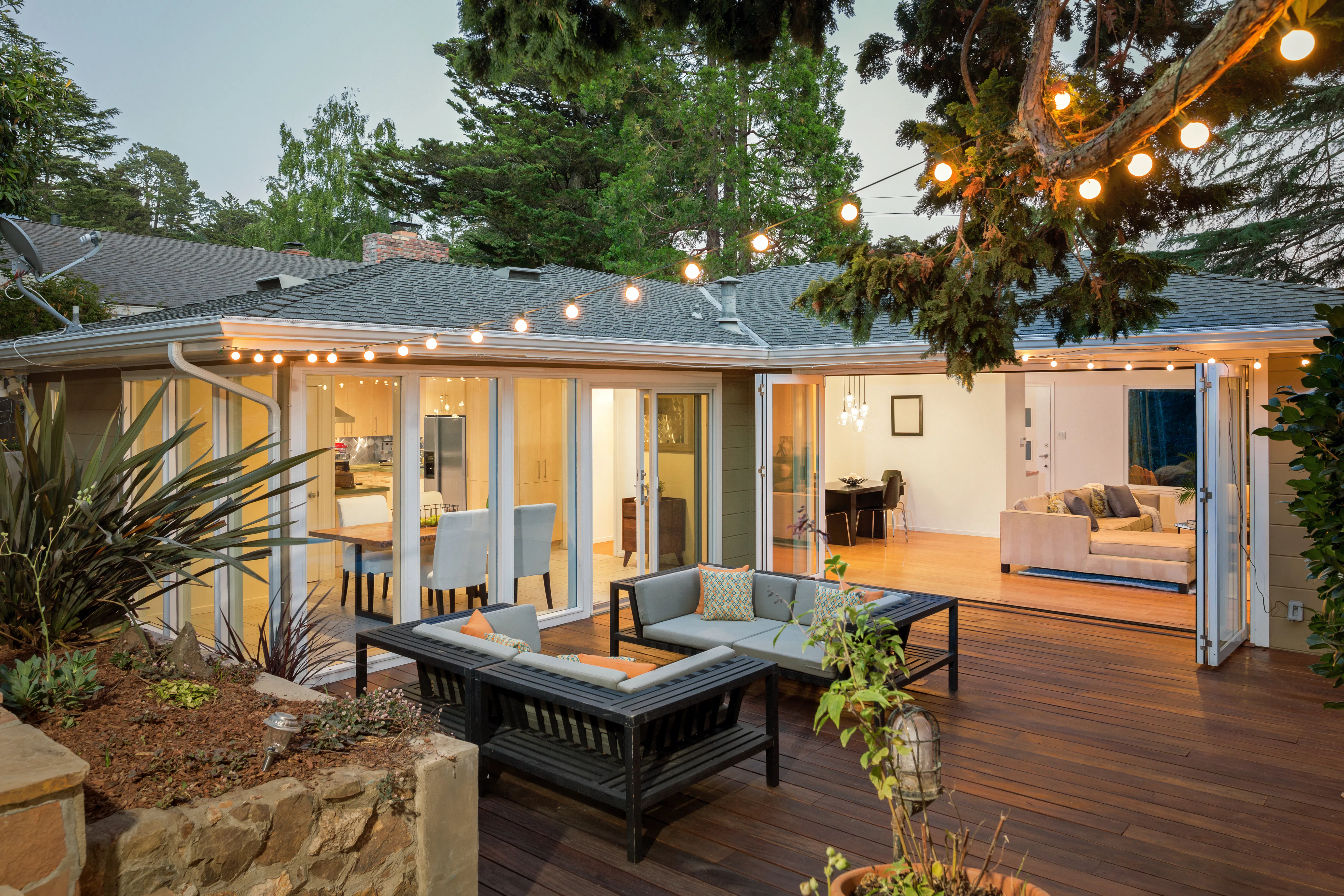 Home with patio