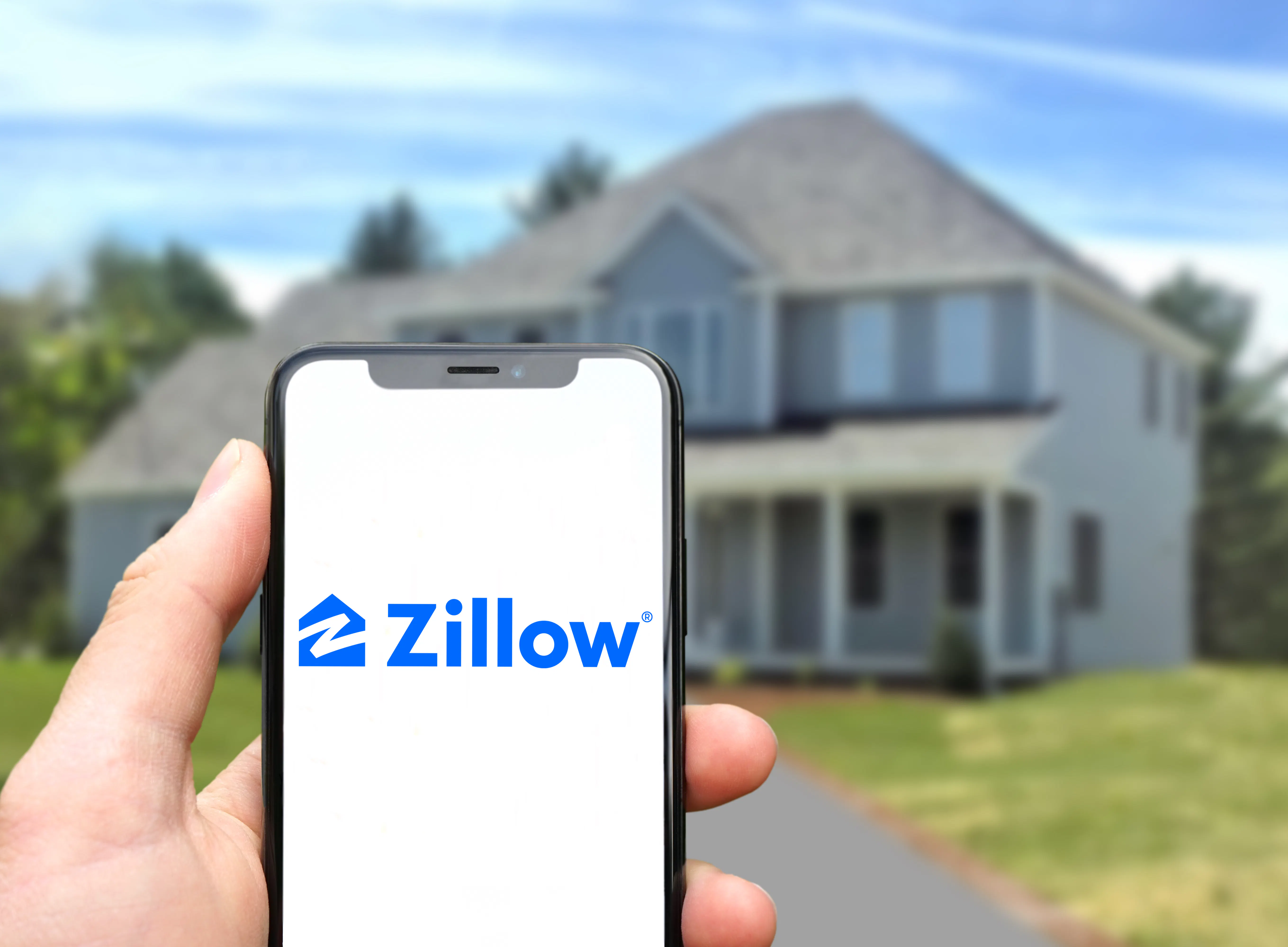 Zillow on phone
