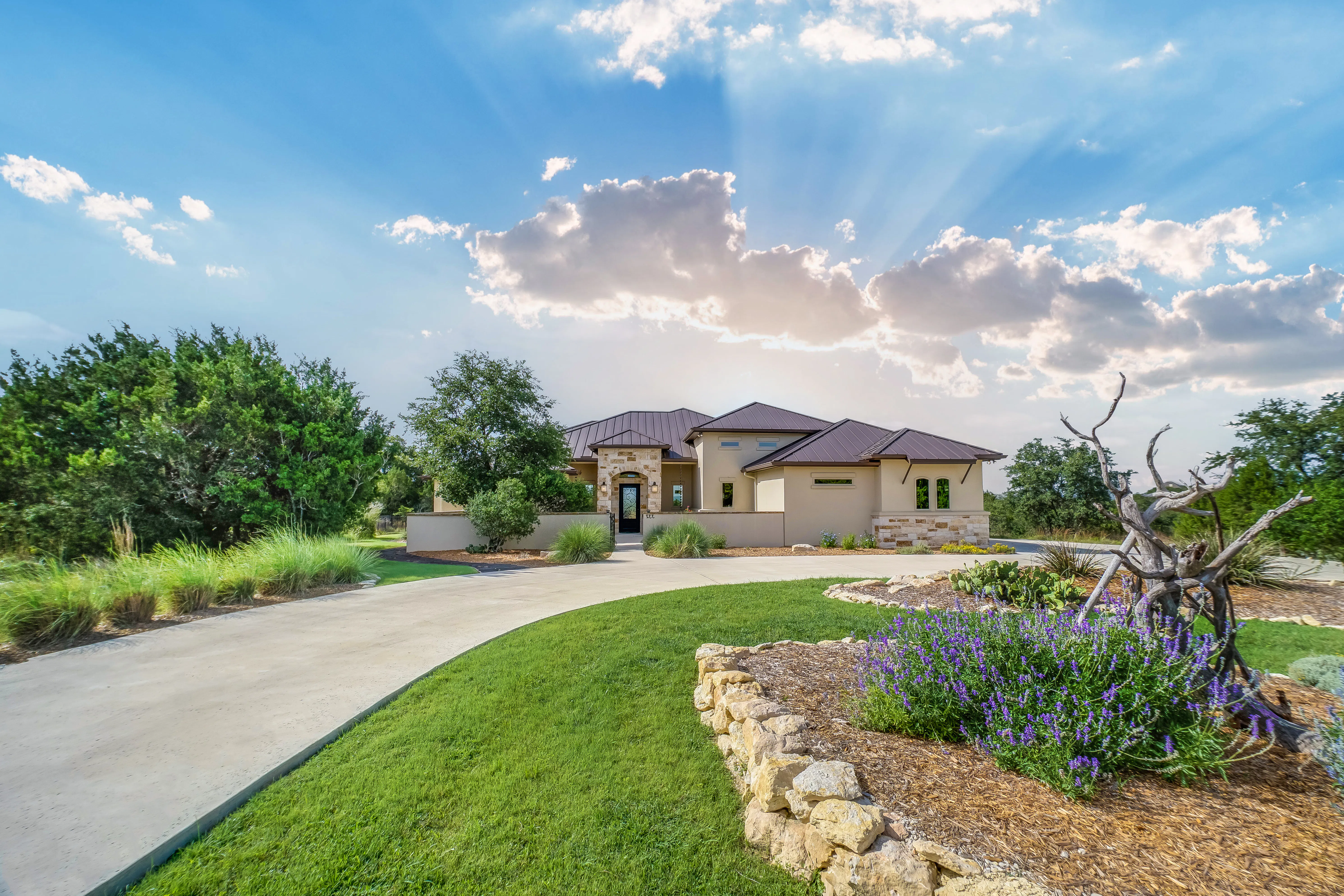 A house on acreage