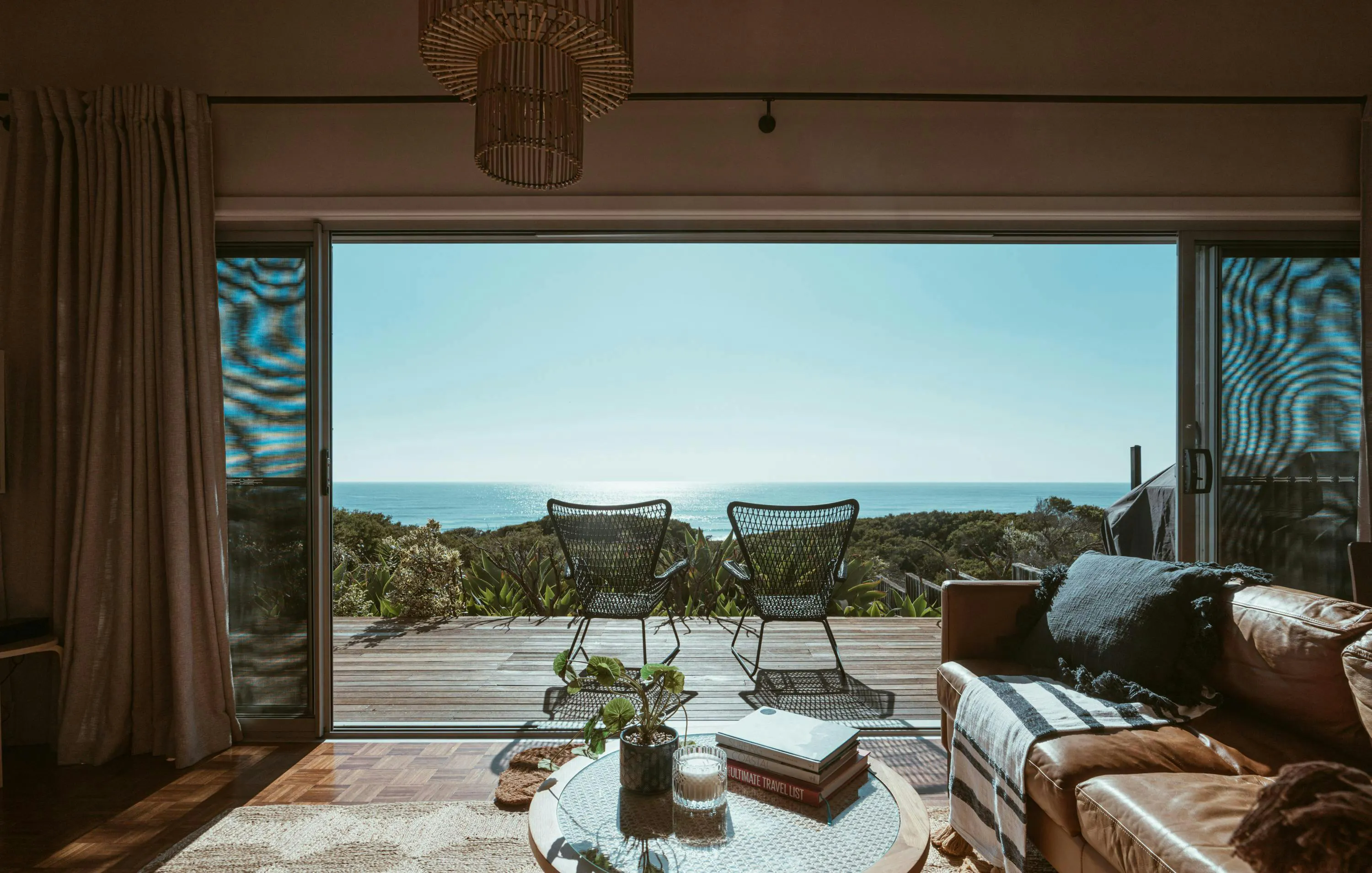 Rental living room and terrace