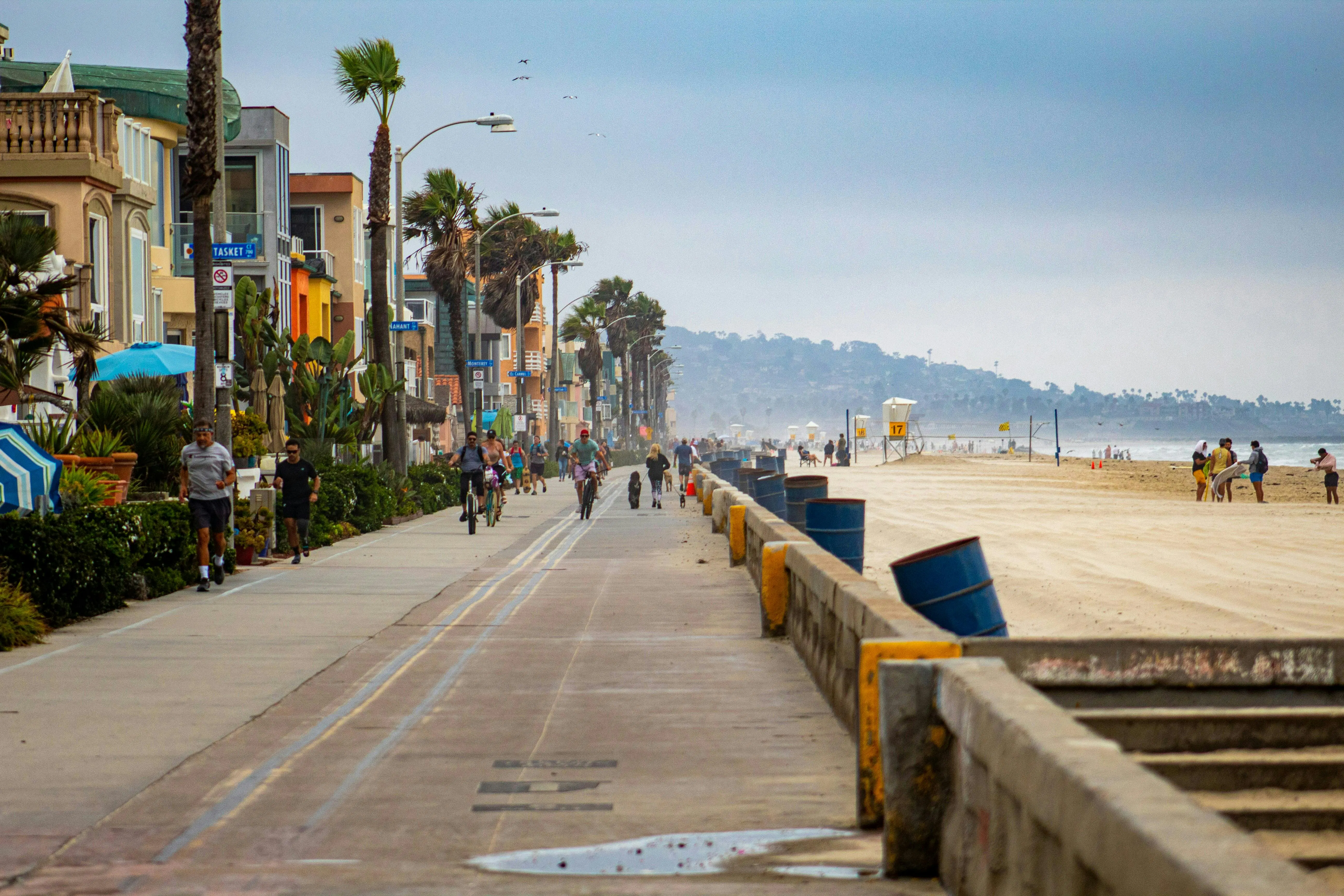 Mission Beach in San Diego, California
