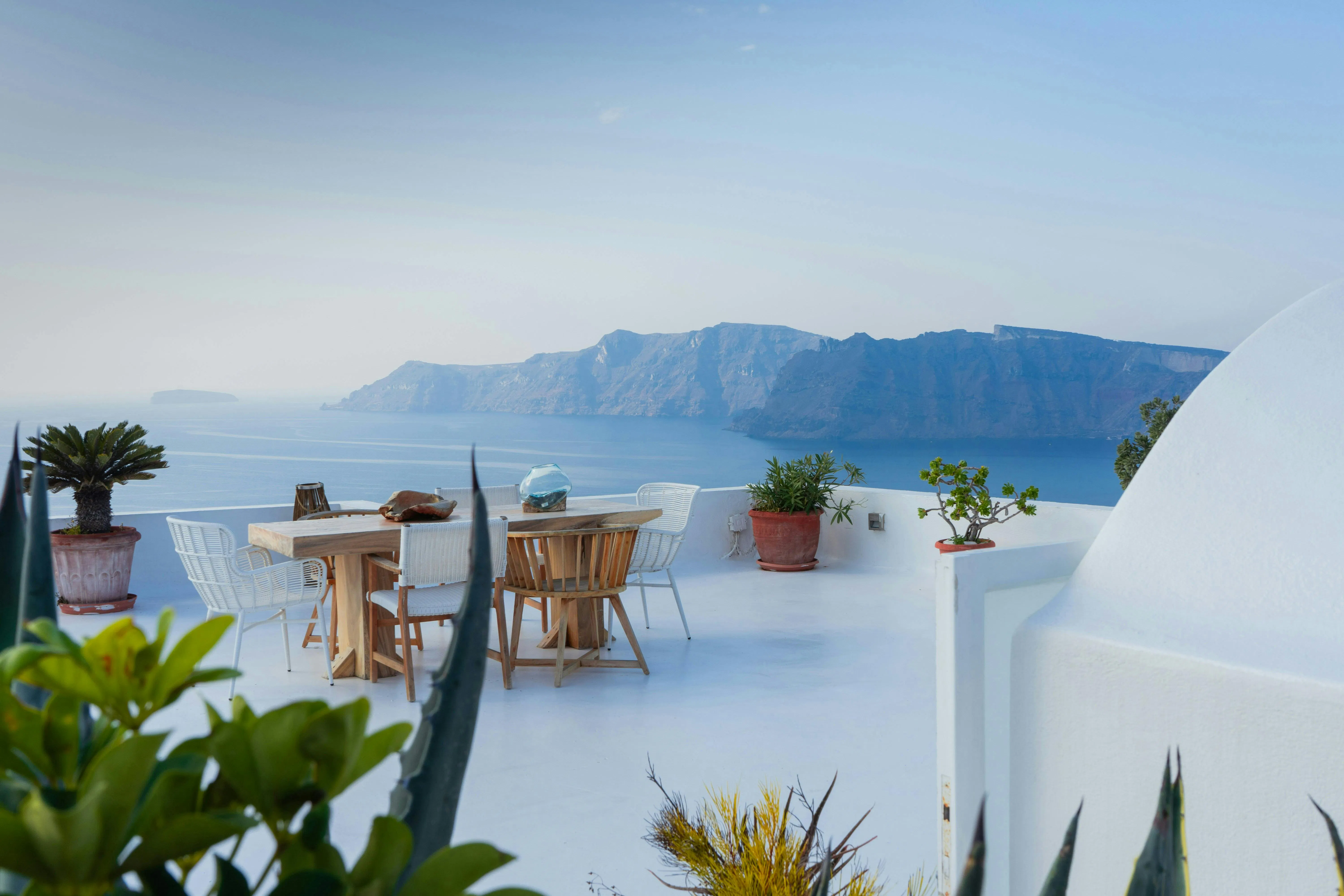 Rooftop patio
