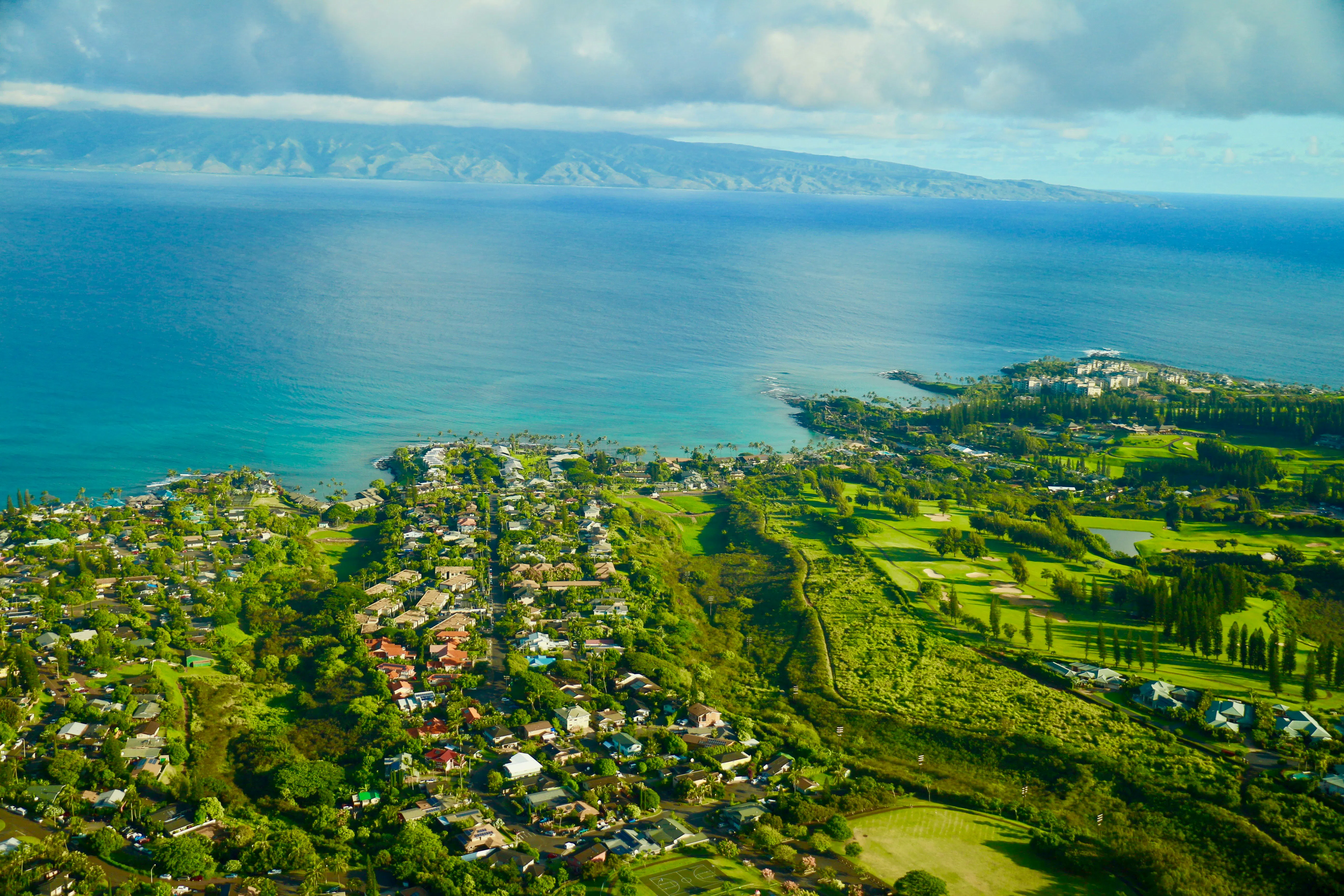 Maui aerial shot