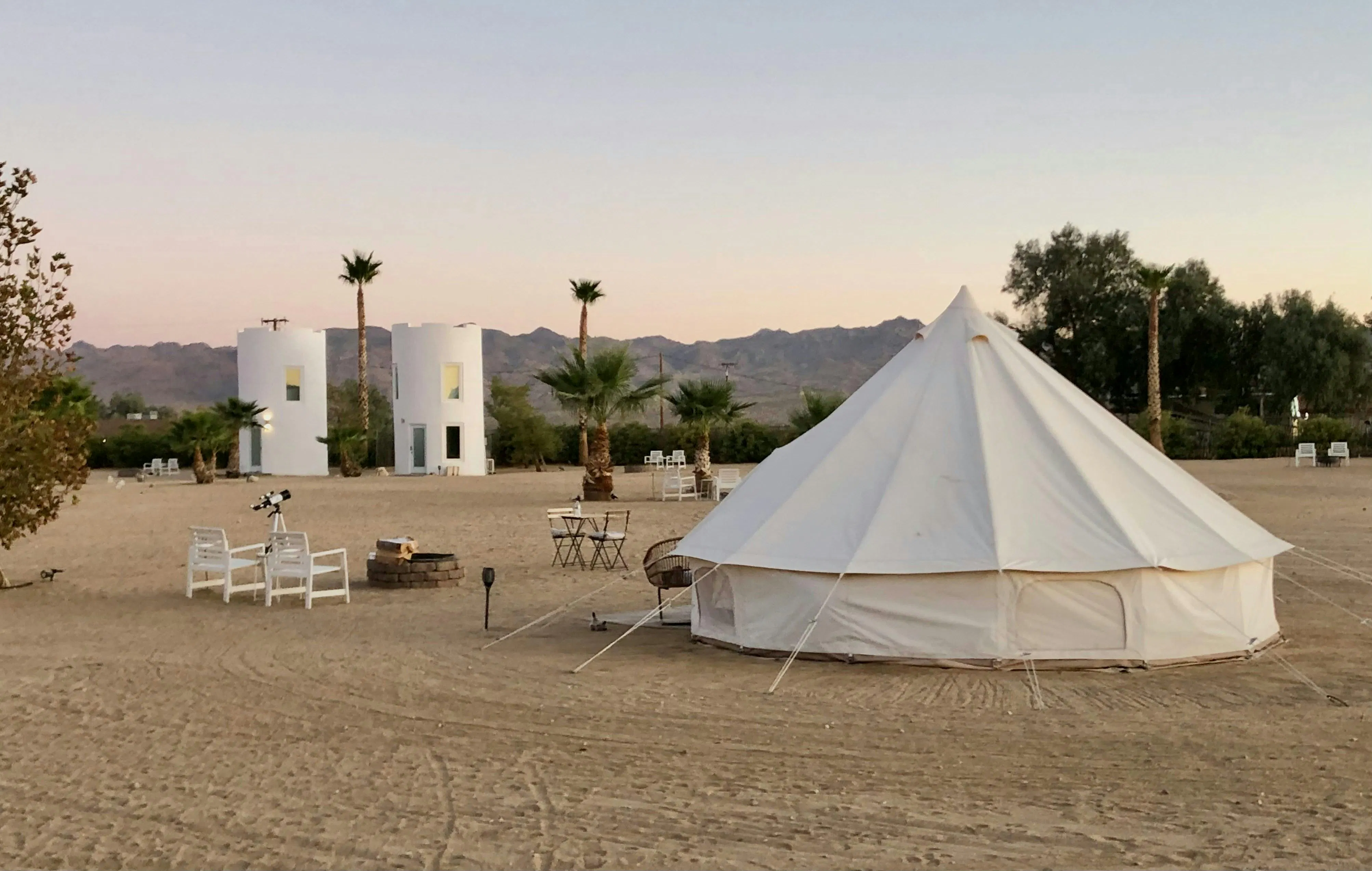 Semi-permanent tent