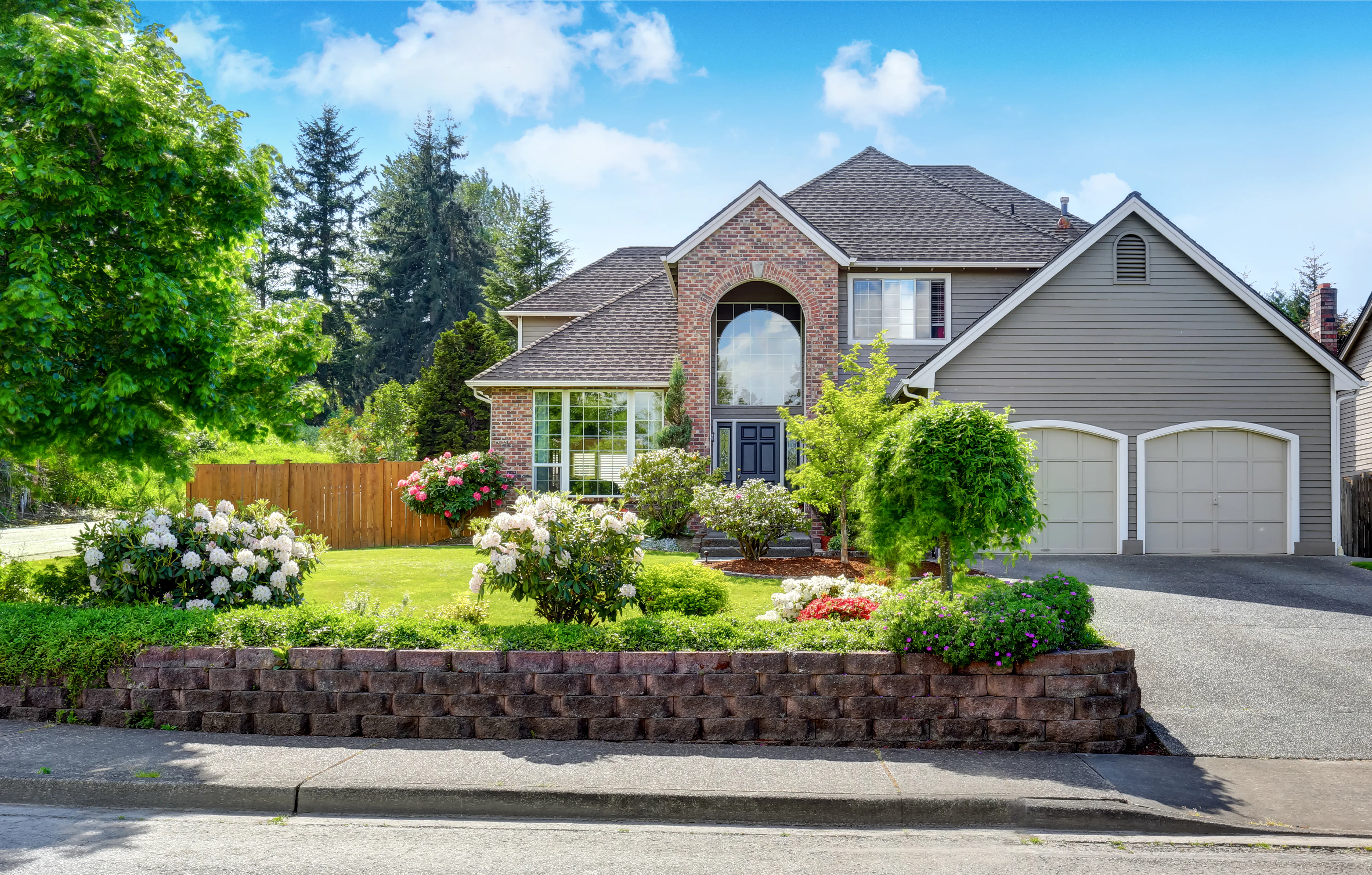 house exterior with brick
