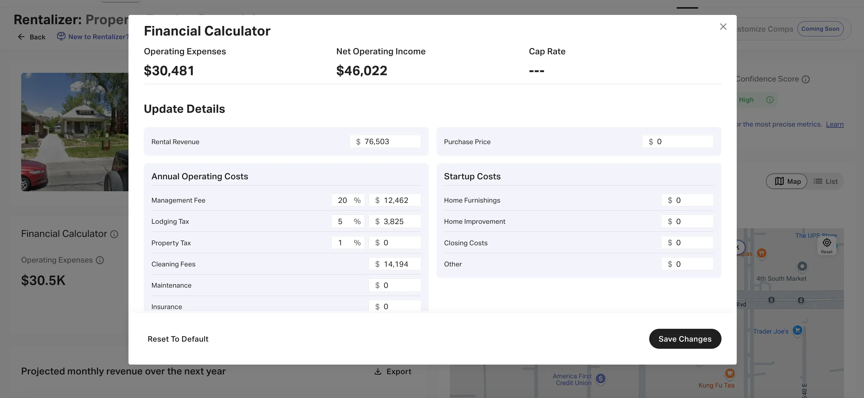 Rentalizer gives you a sense of what you might actually profit