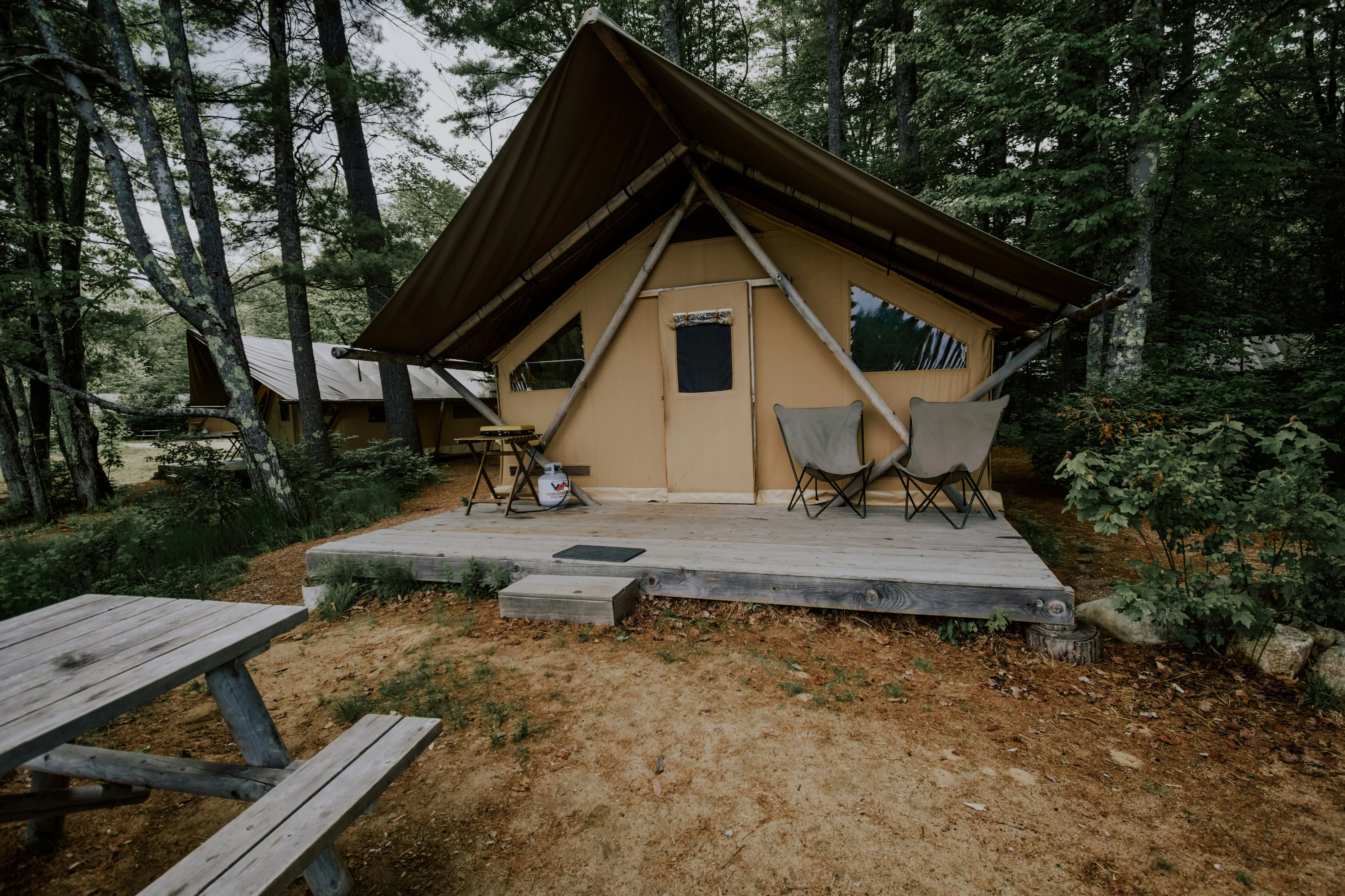 Cabin in woods