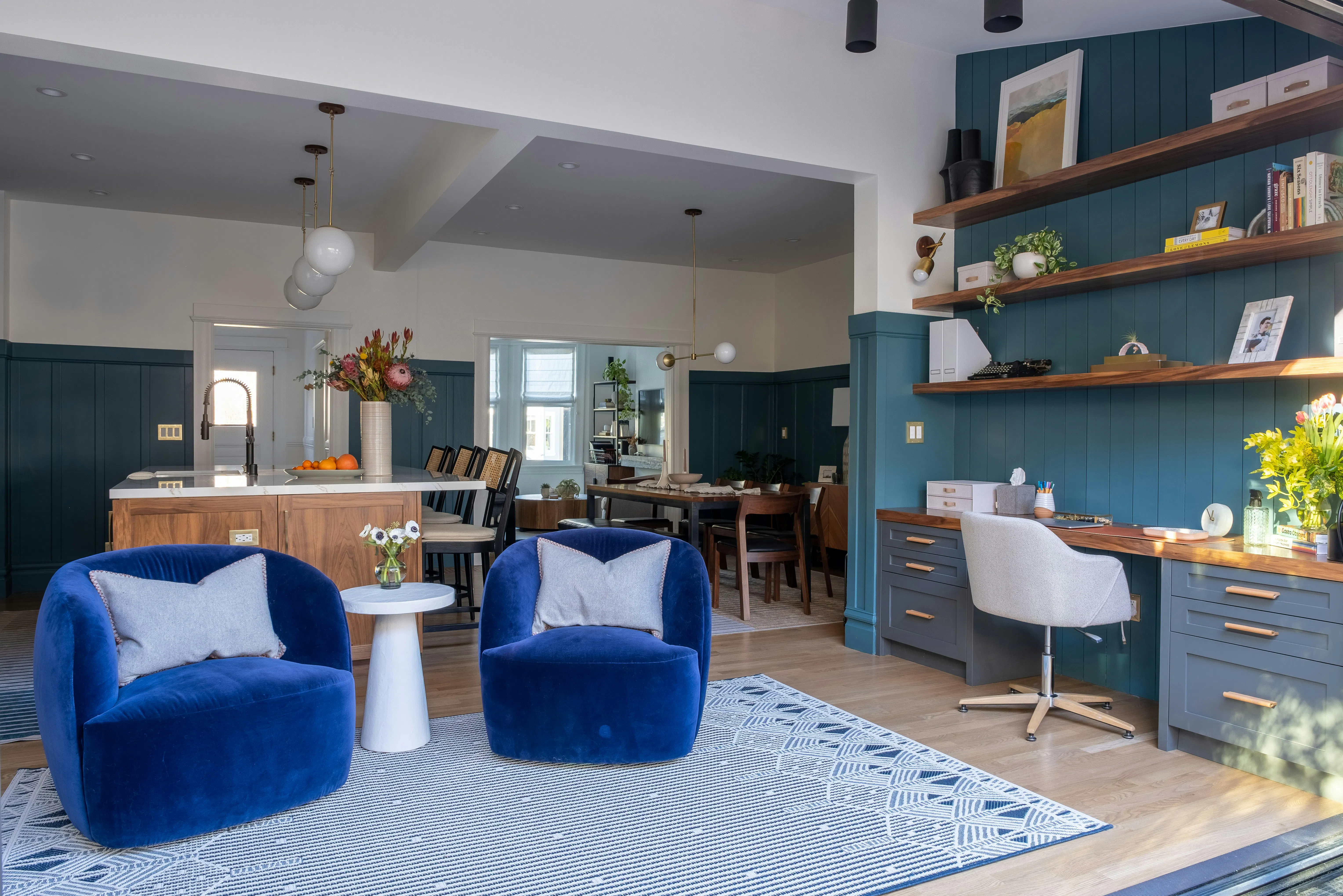Living room of Airbnb