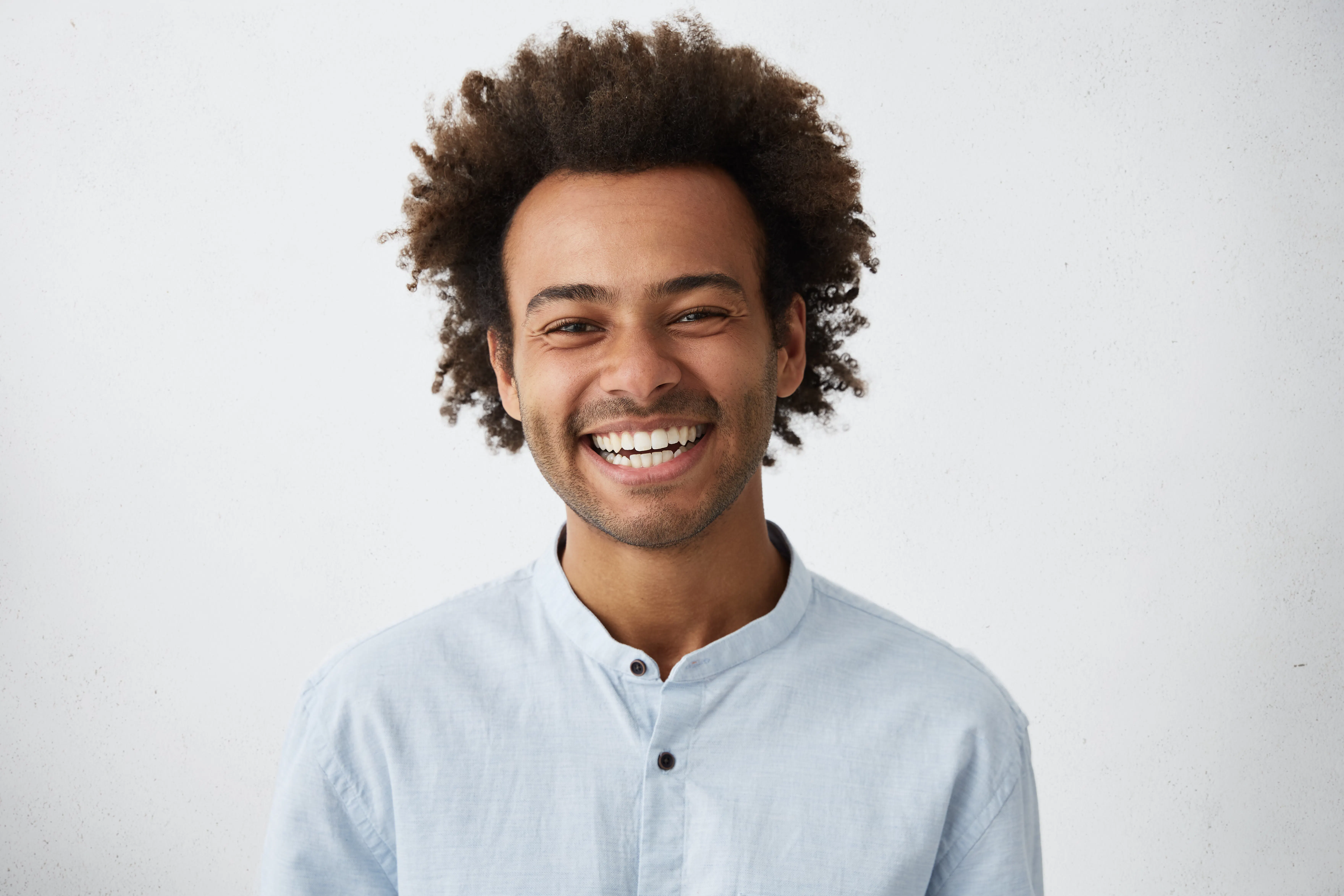 Smiling man