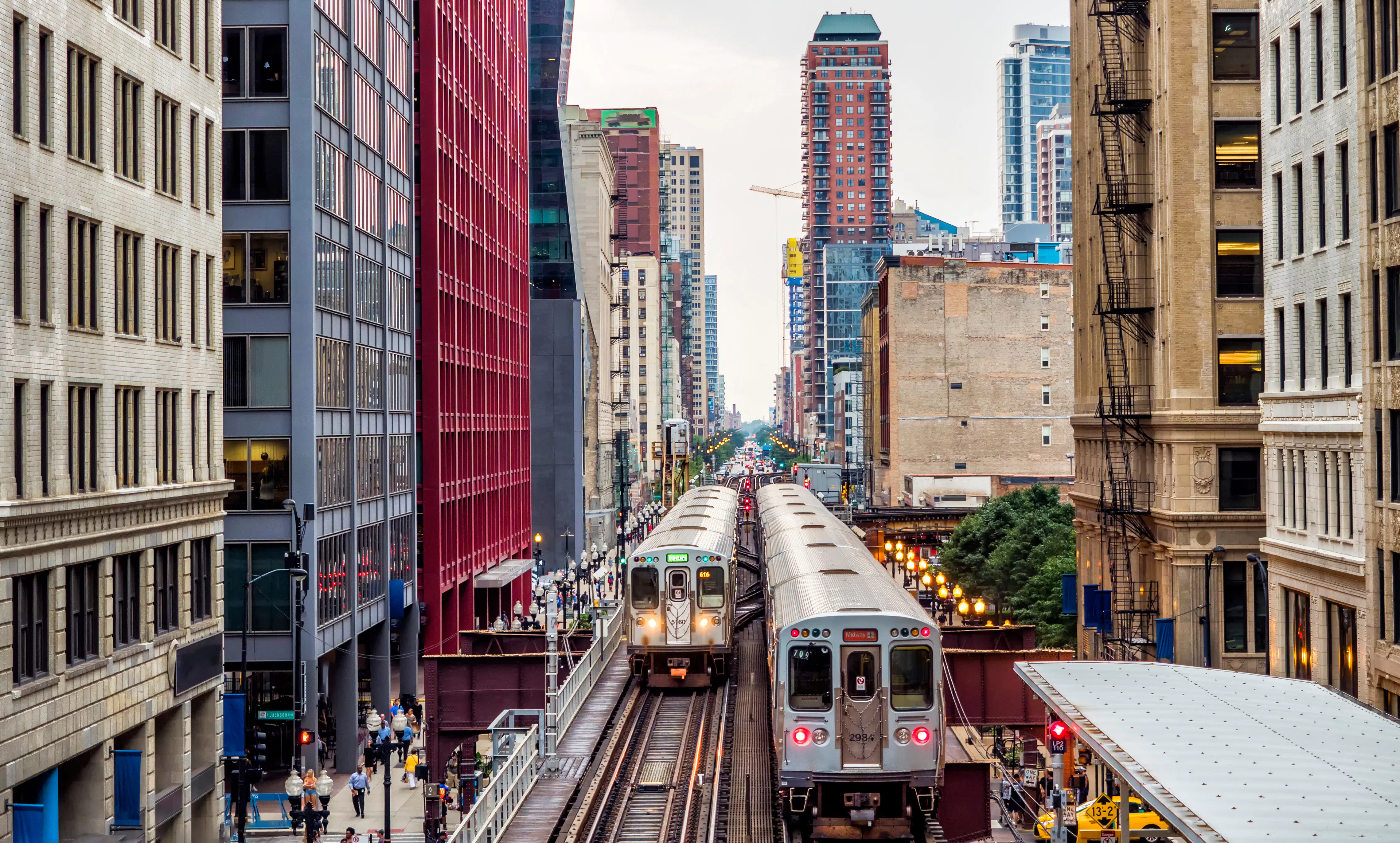 The Loop section of Chicago