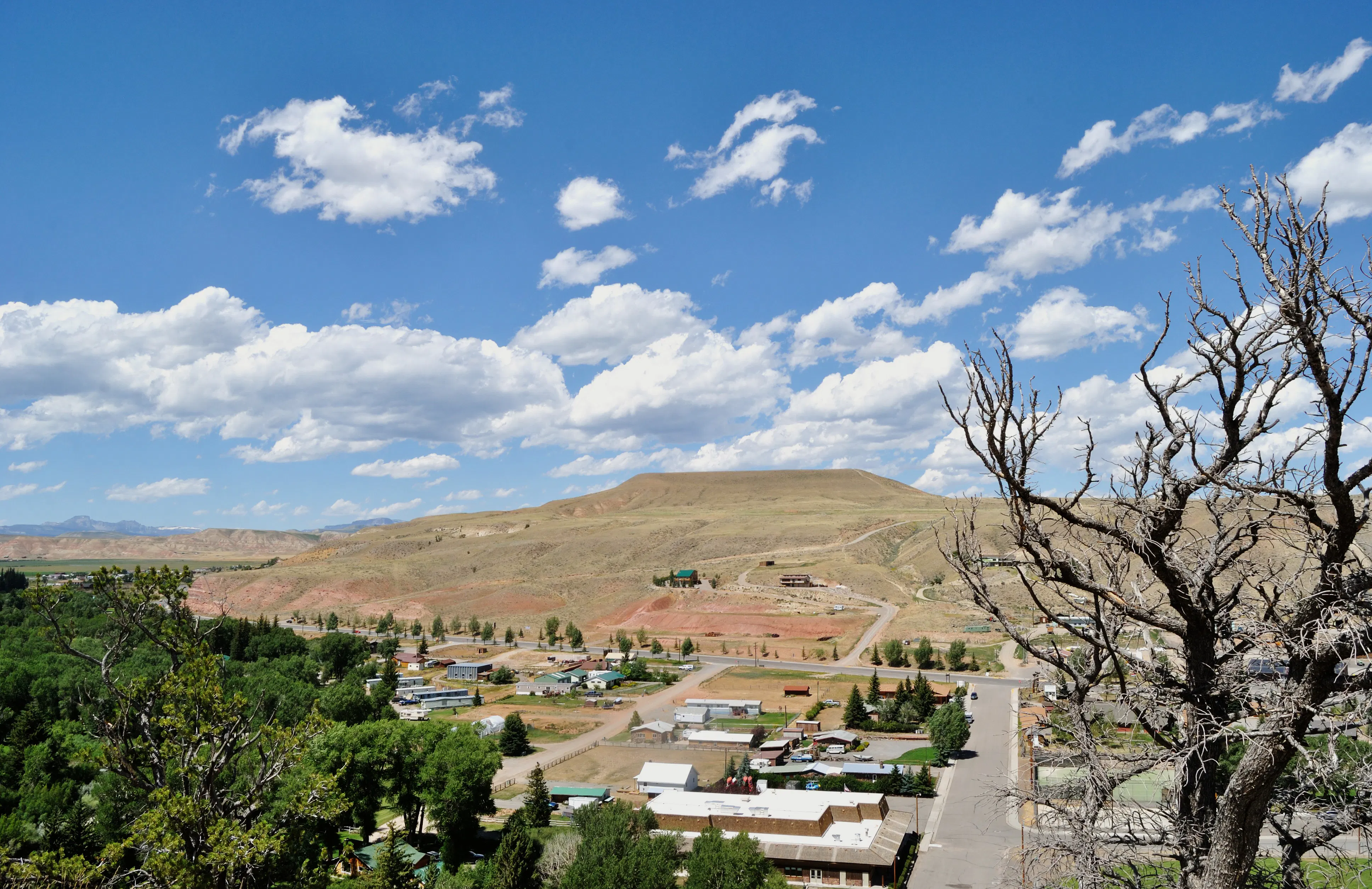 Overlooking Dubois Wyoming