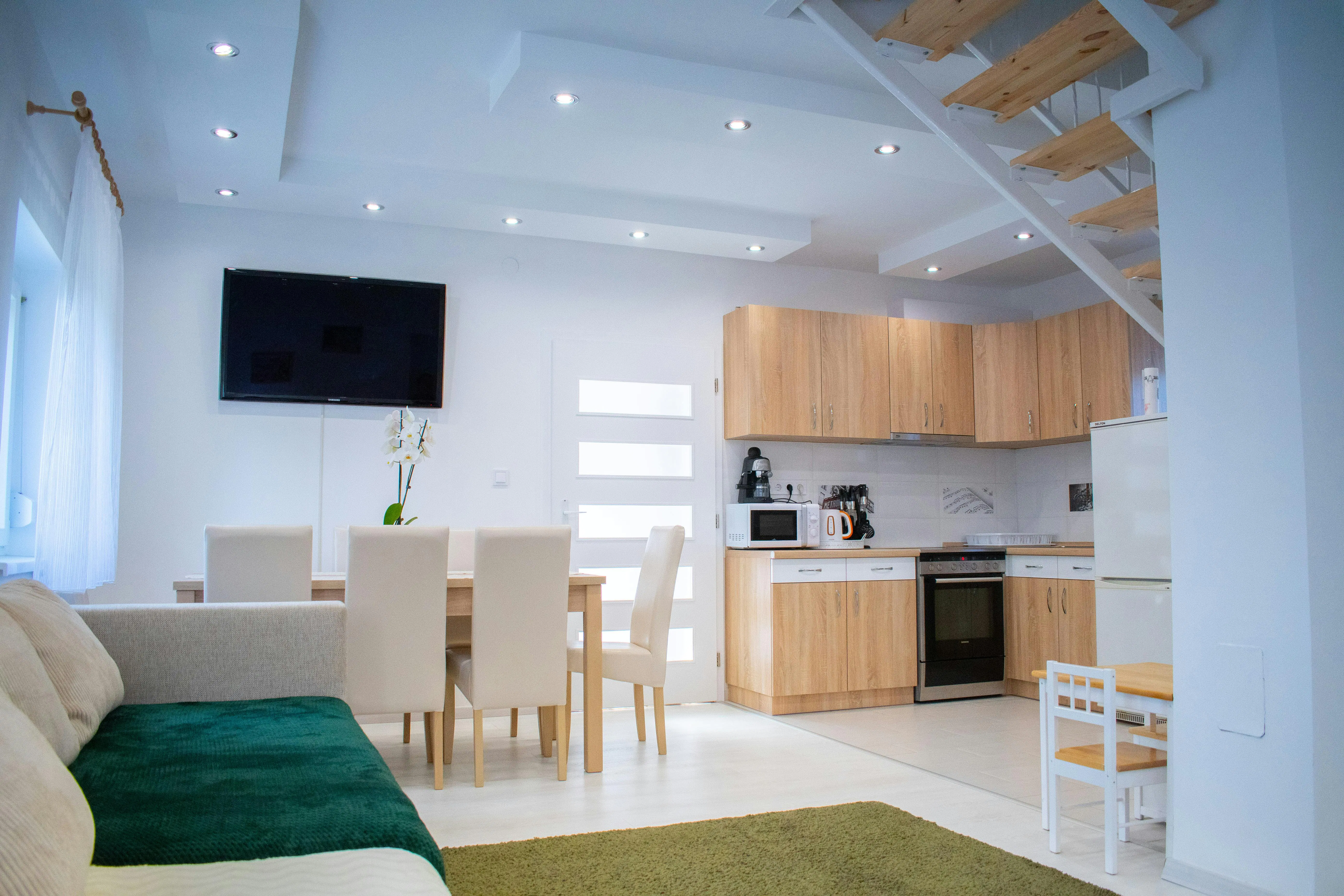 Maison Airbnb avec un salon bien équipé en France