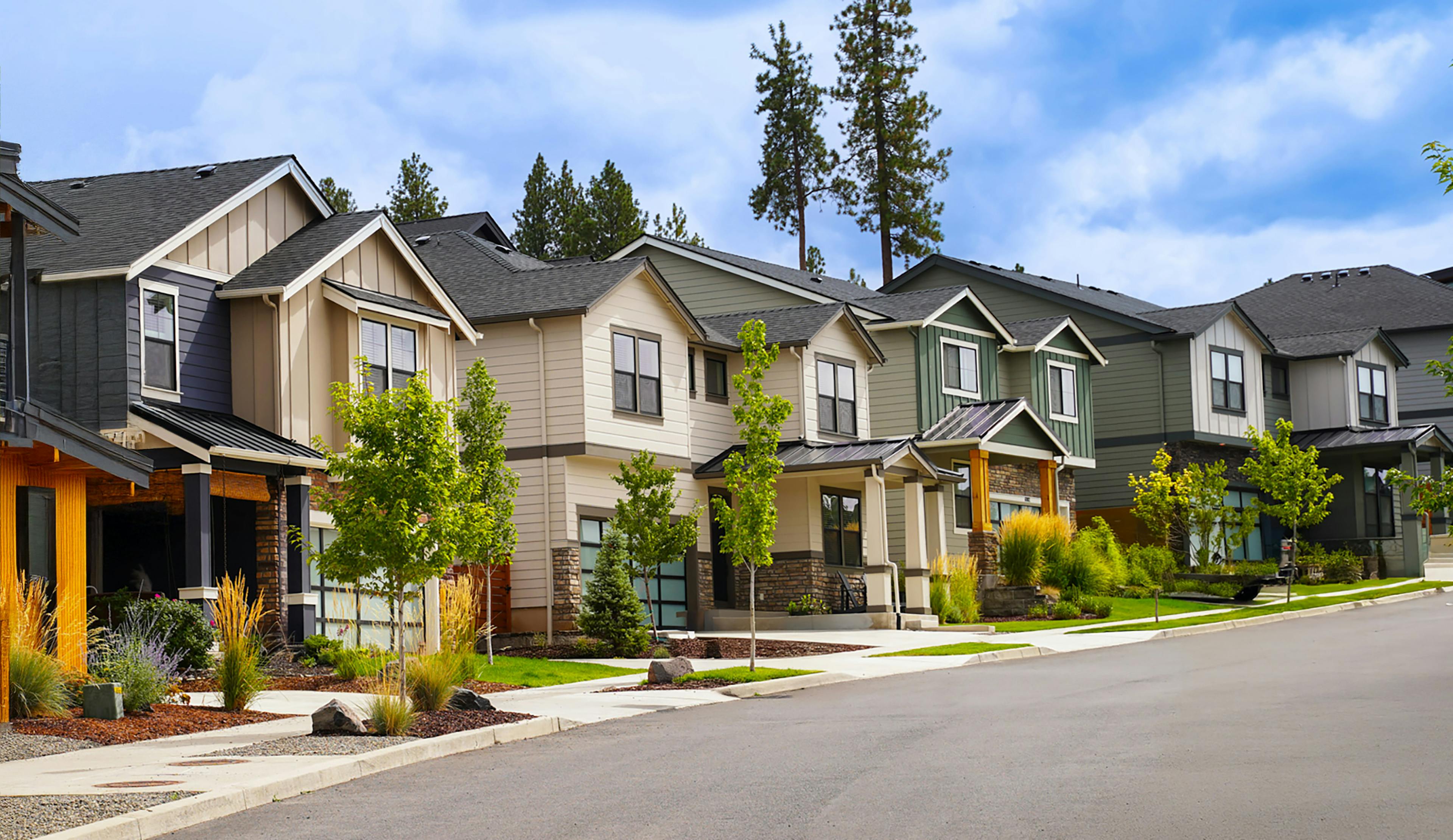 Suburban neighborhood