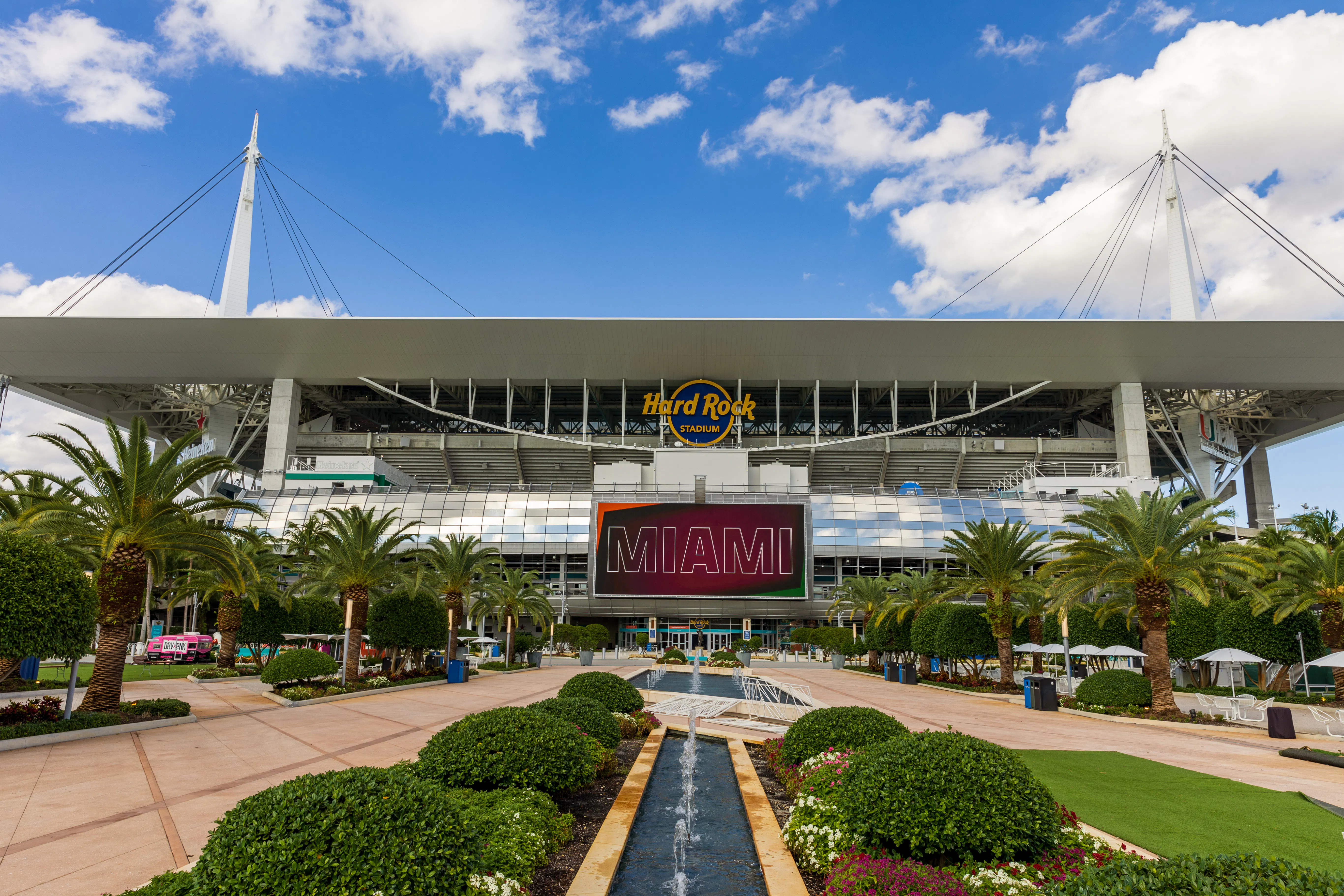 Hard Rock Stadium in Miami