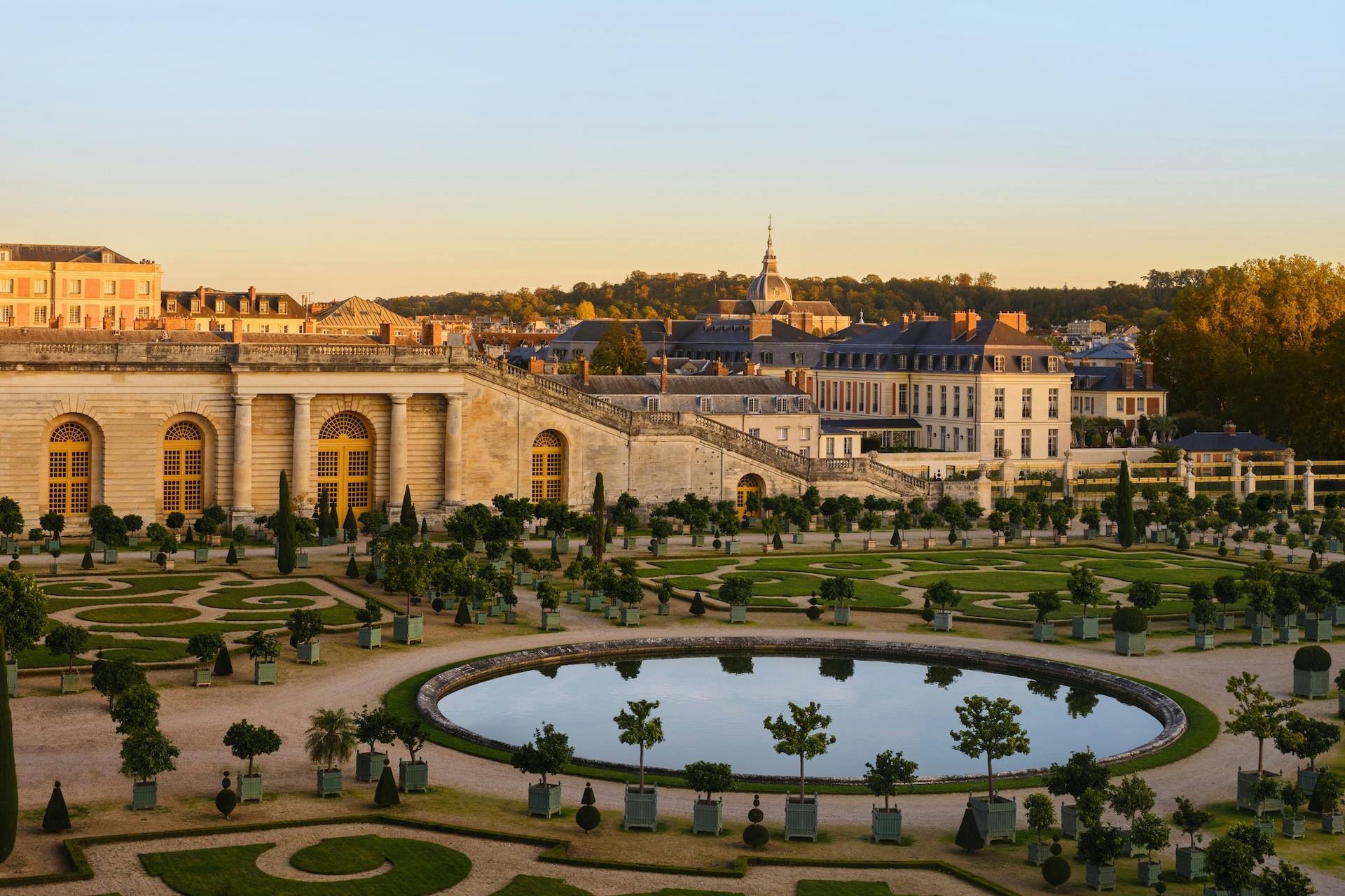 Jardins de l'Orangerie, Hôtel de luxe Le Grand Contrôle, Airelles Château de Versailles 