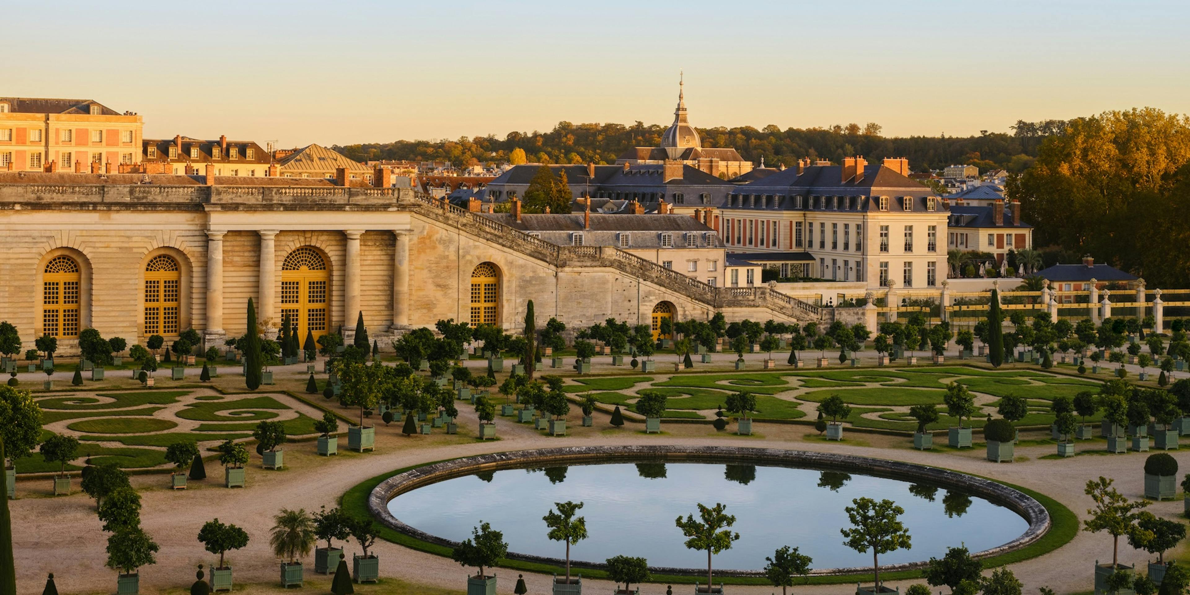 Jardins de l'Orangerie, Hôtel de luxe Le Grand Contrôle, Airelles Château de Versailles 