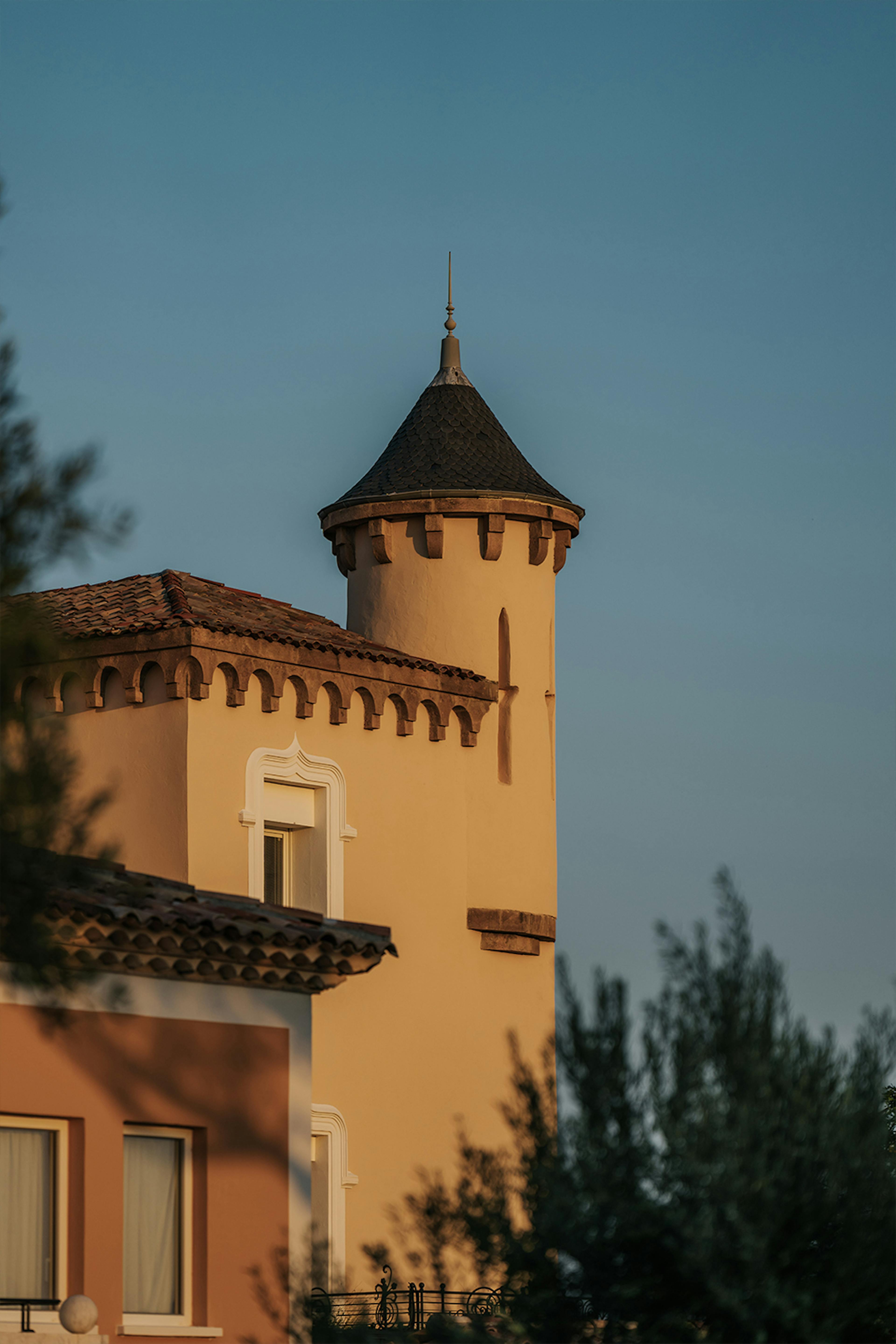 Façade Chateau de La Messardiere, Saint-Tropez