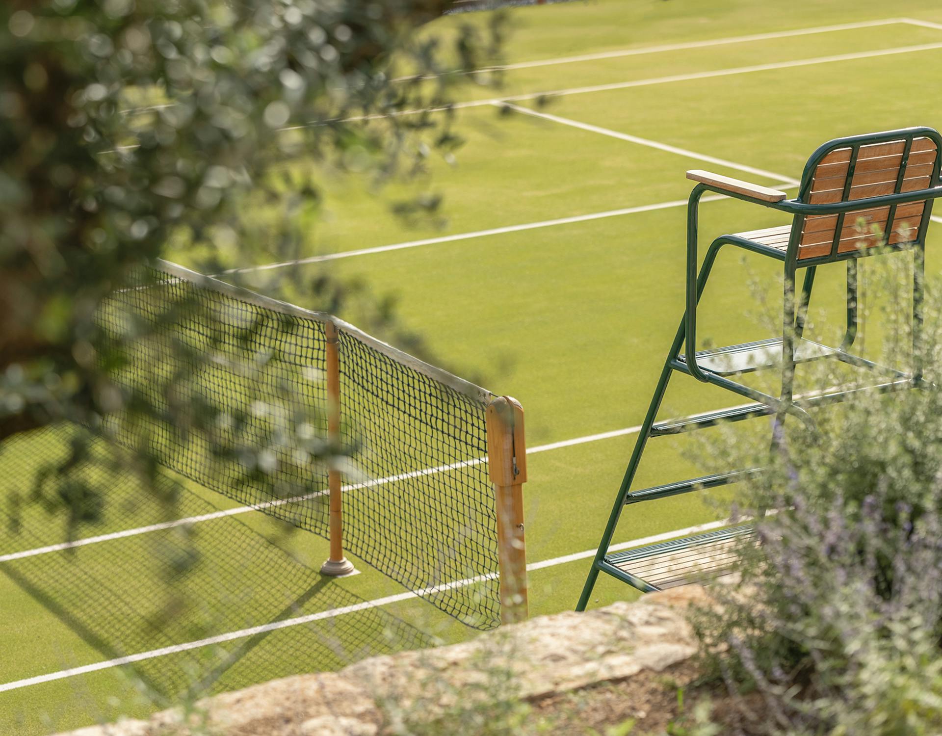 Chateau de La Messardiere, court de Tennis