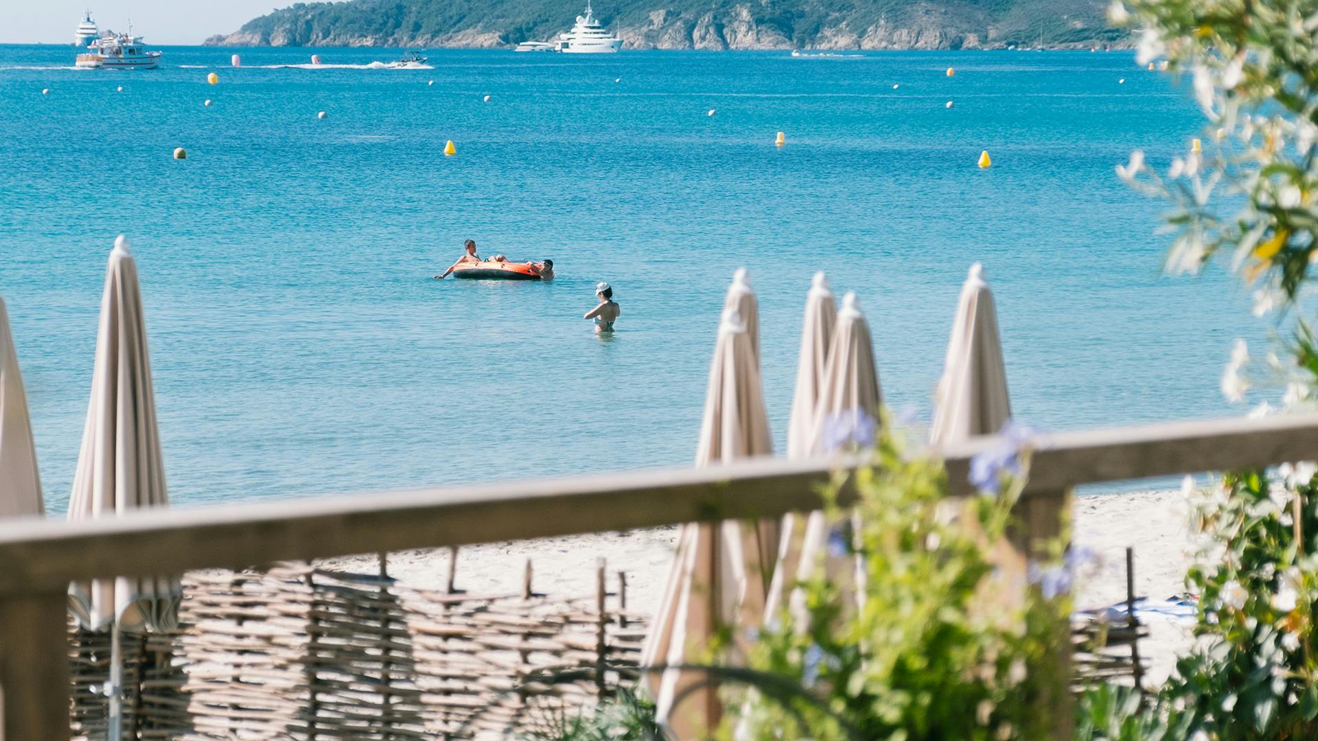 Plage privée Saint-Tropez, Airelles