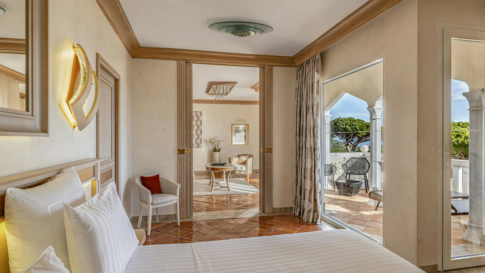 Château de La Messardiere, Saint-Tropez, junior suite Riviera